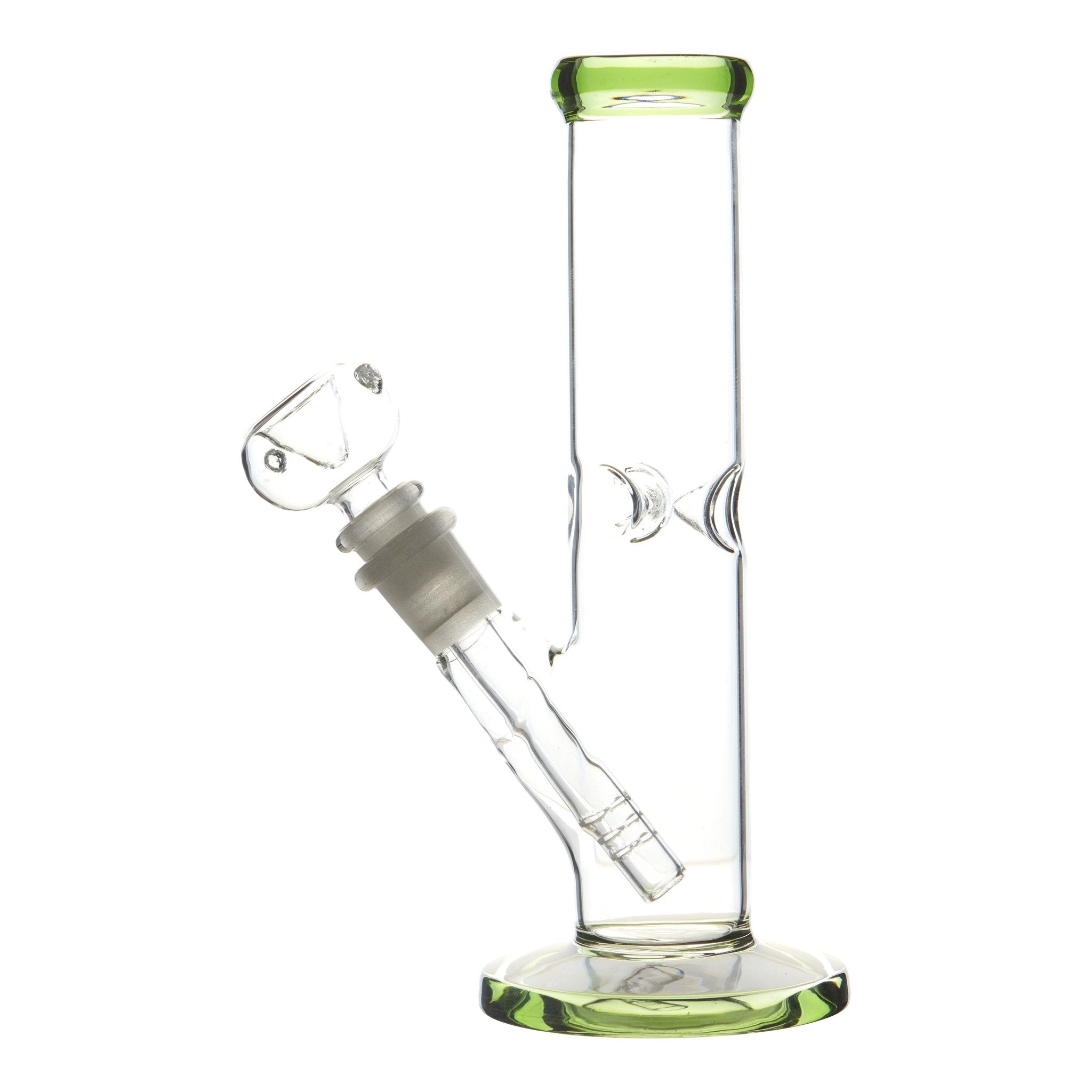 Straight Up Glass Bong - 8in - Image 6