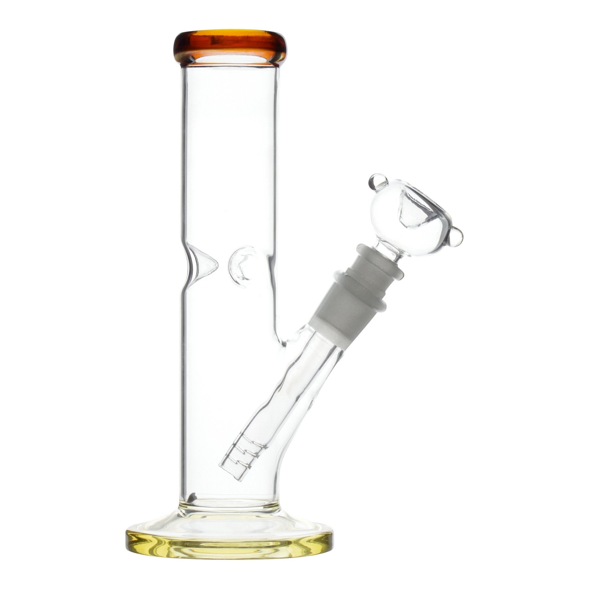 Straight Up Glass Bong - 8in - Image 3