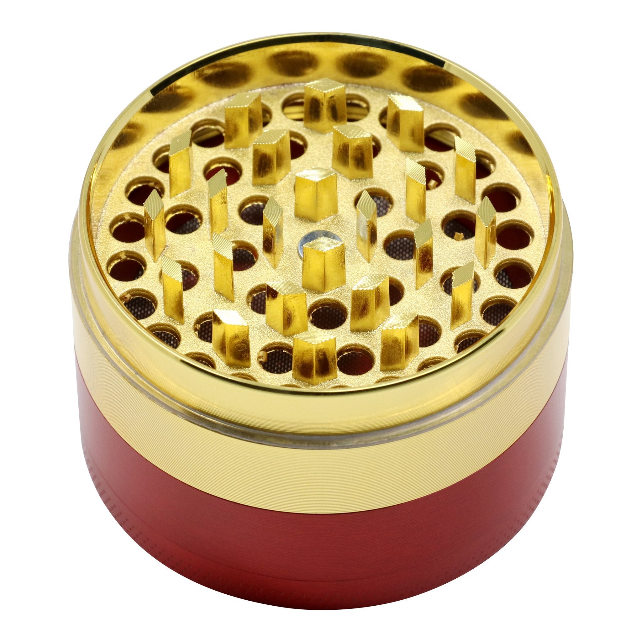 Striped Rasta Grinder - 50mm - Image 3