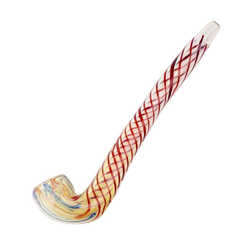 Striped Sherlock Pipe - 8.5in