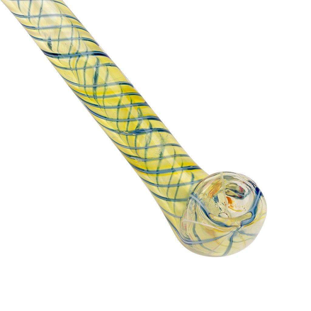 Striped Sherlock Pipe - 8.5in - Image 4