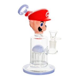 Super Player Matrix Percolator Bong - 9 inches
