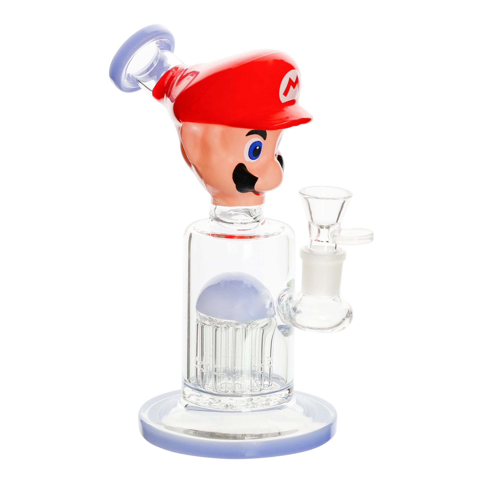 Super Player Matrix Percolator Bong - 9 inches