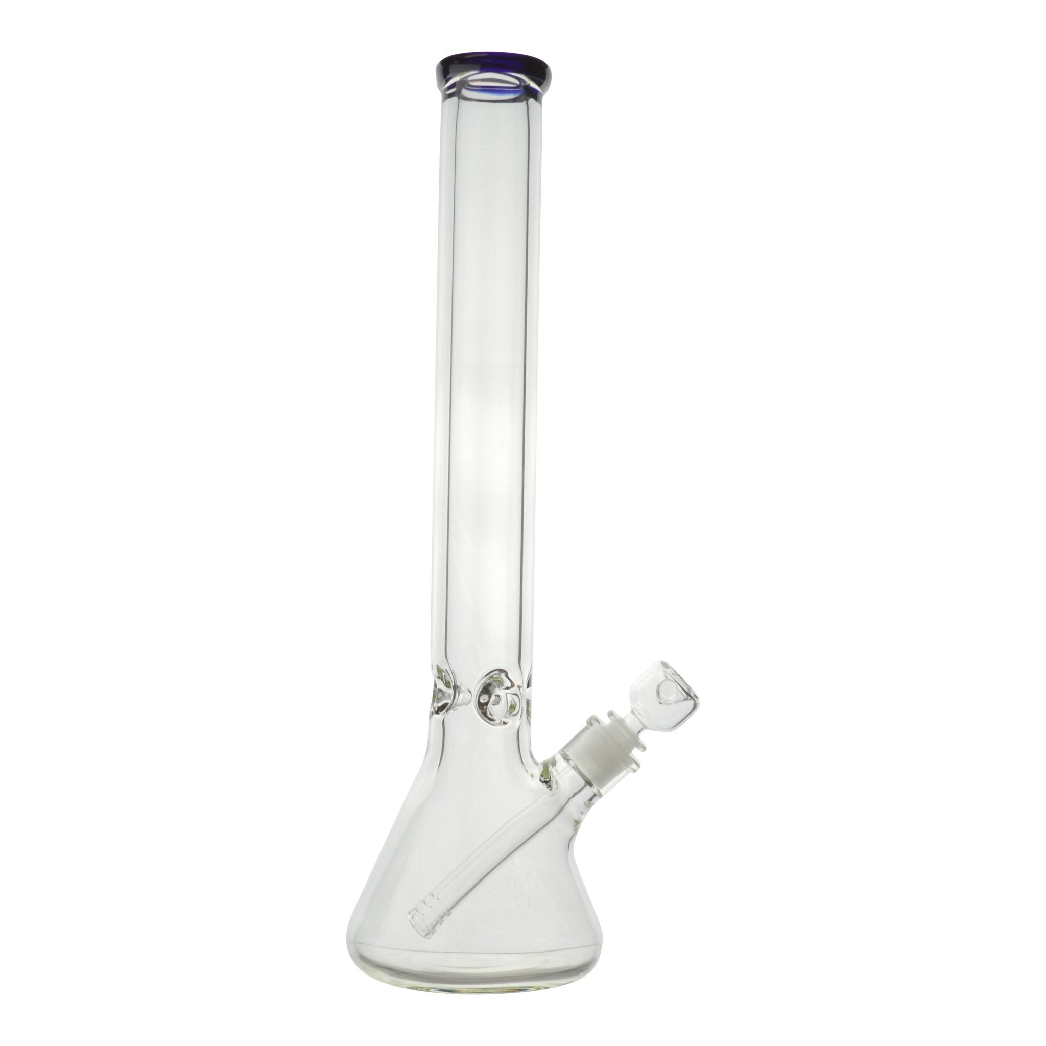 Tall Color Tip Beaker Bong - 18in - Image 4
