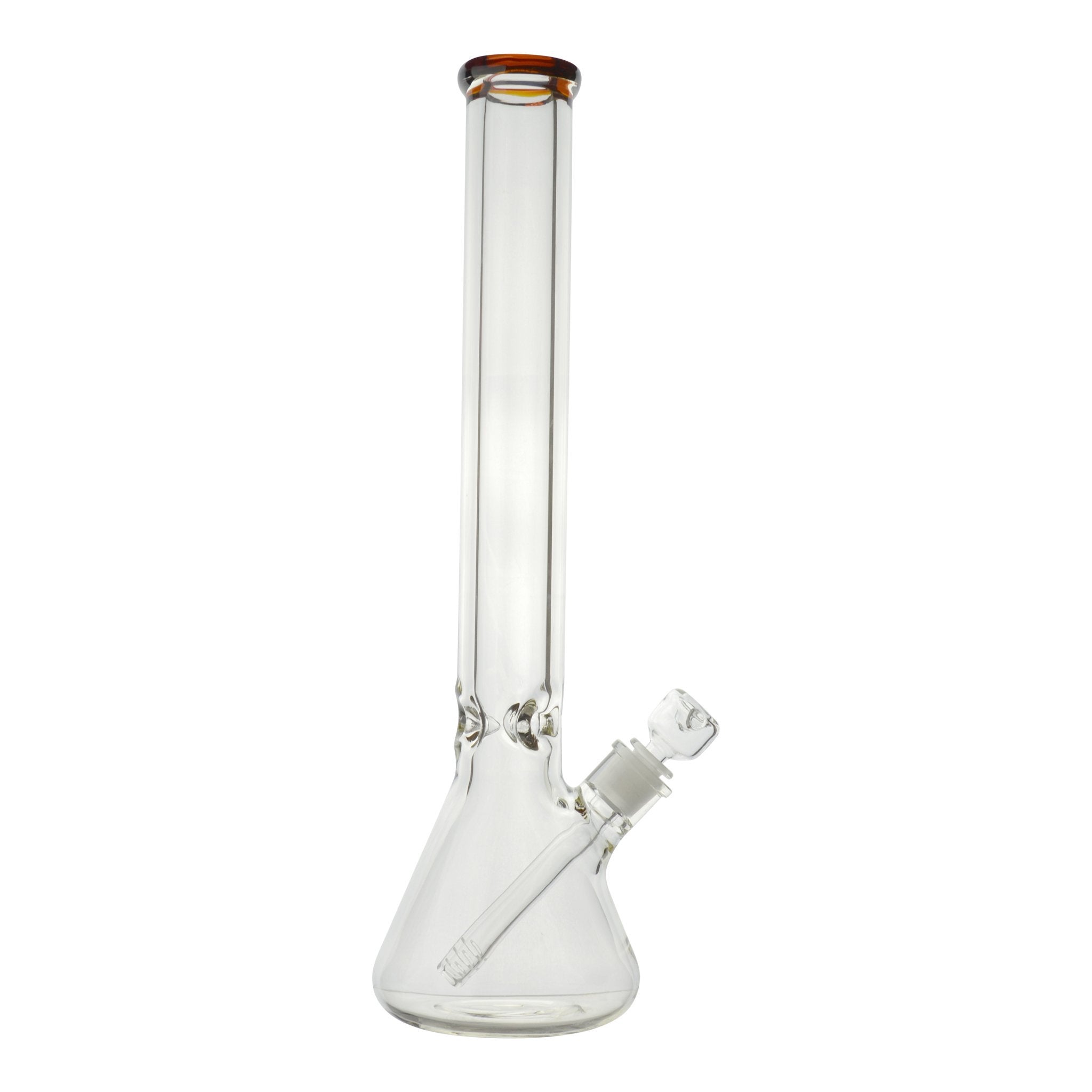 Tall Color Tip Beaker Bong - 18in - Image 7