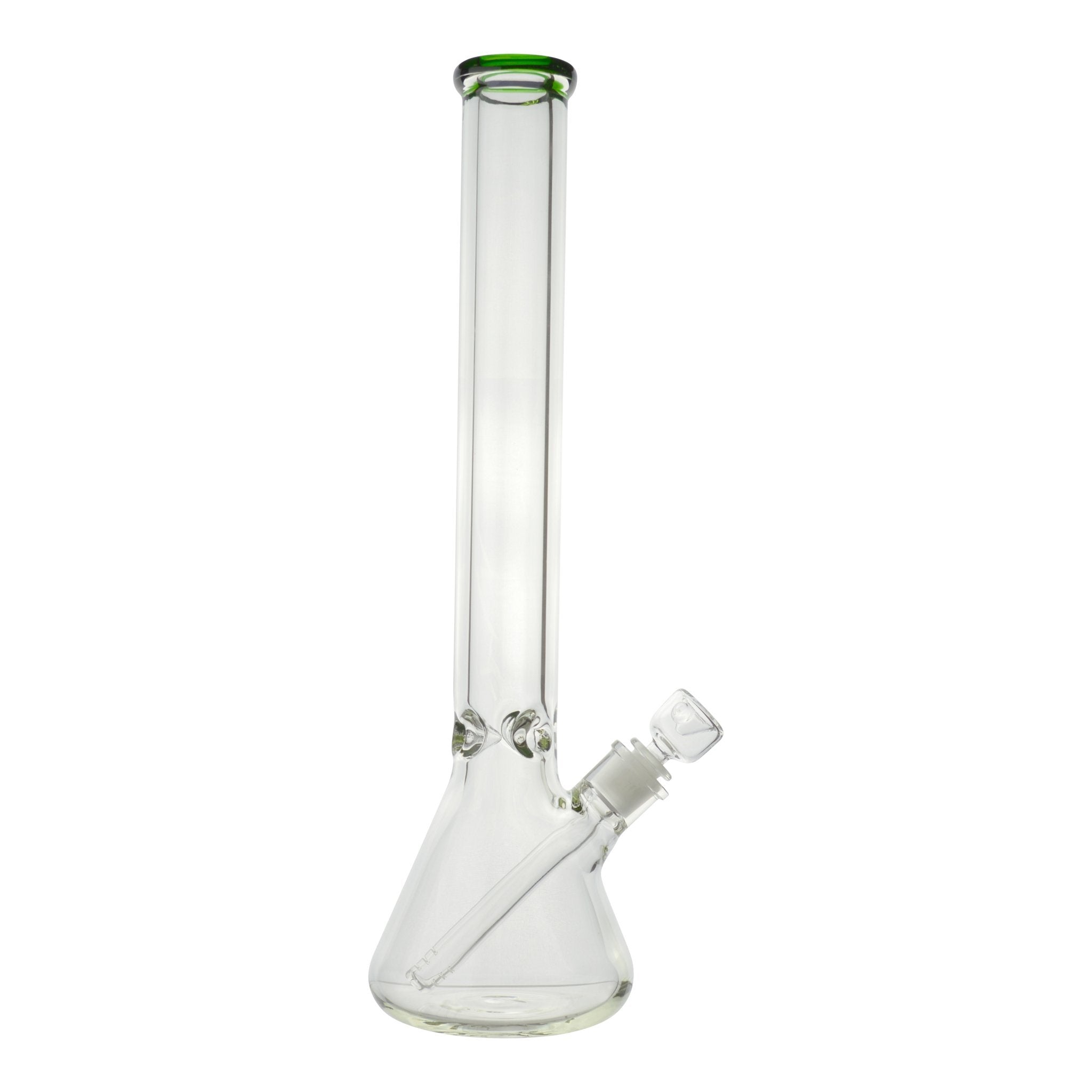 Tall Color Tip Beaker Bong - 18in - Image 6