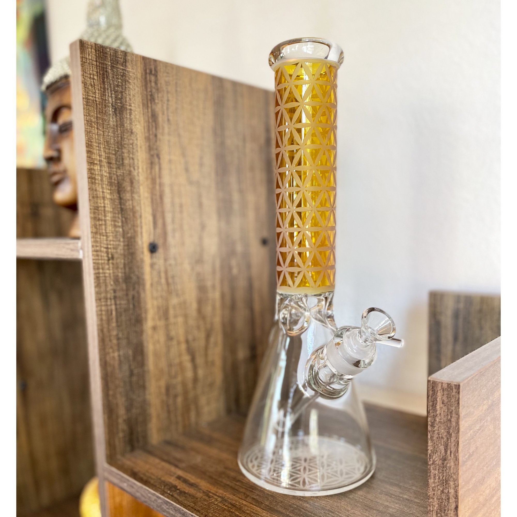 Tangent Triangle Bong - 14in - Image 5