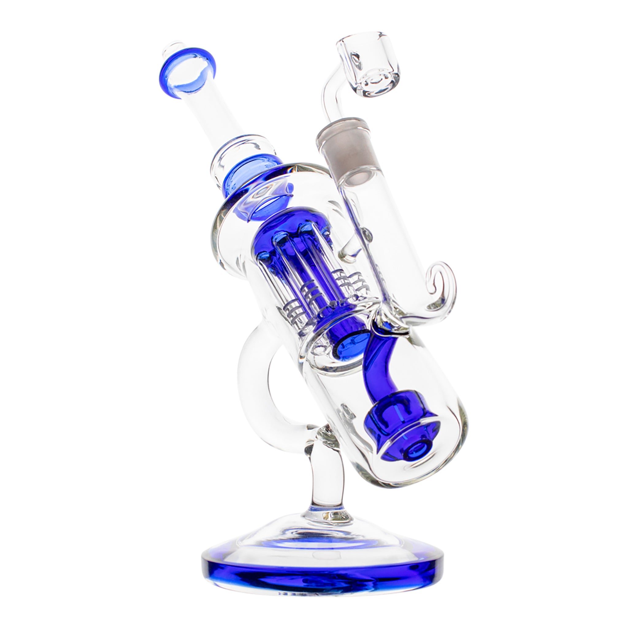 Telescopic Tree Perc Bong - 10in - Image 4