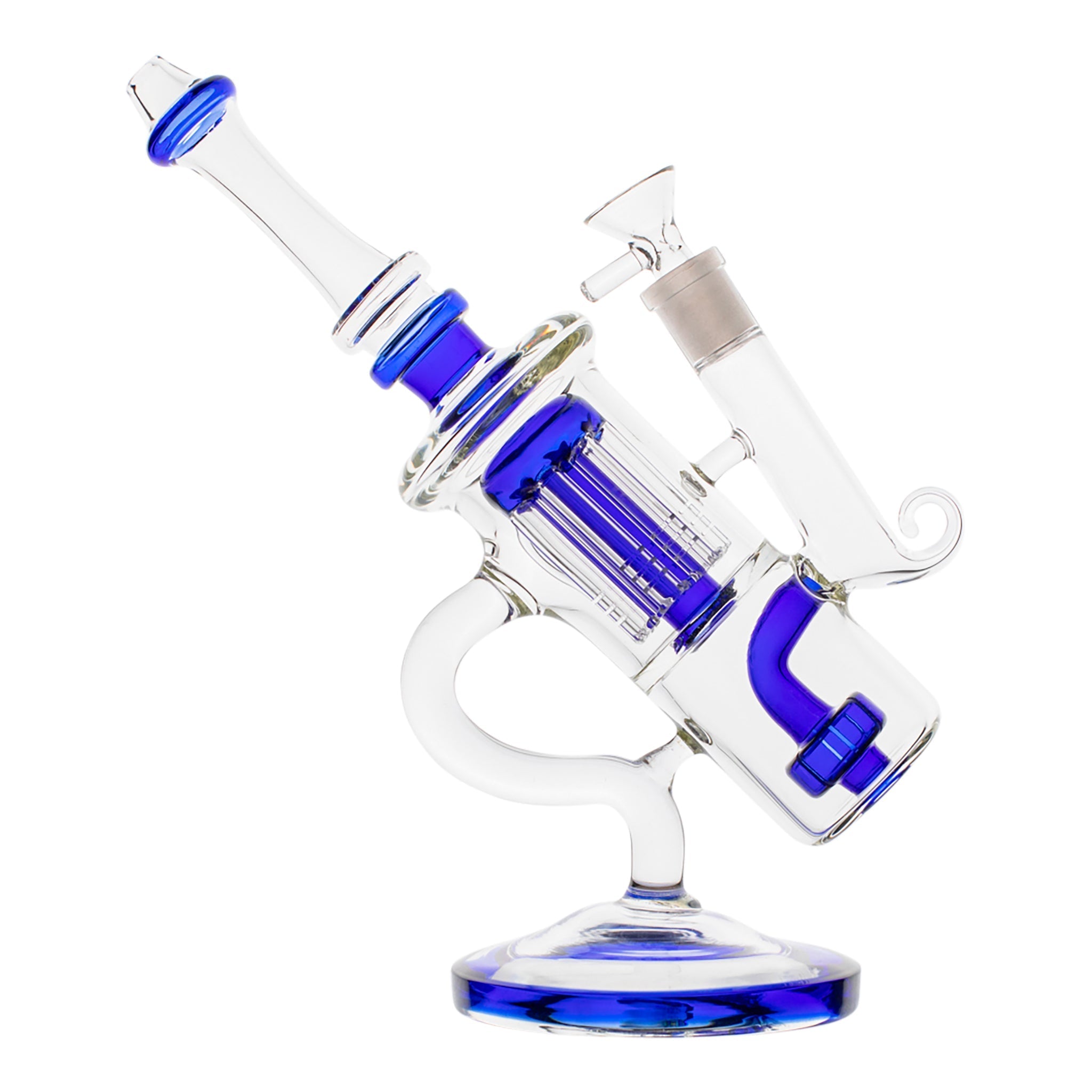 Telescopic Tree Perc Bong - 10in - Image 2