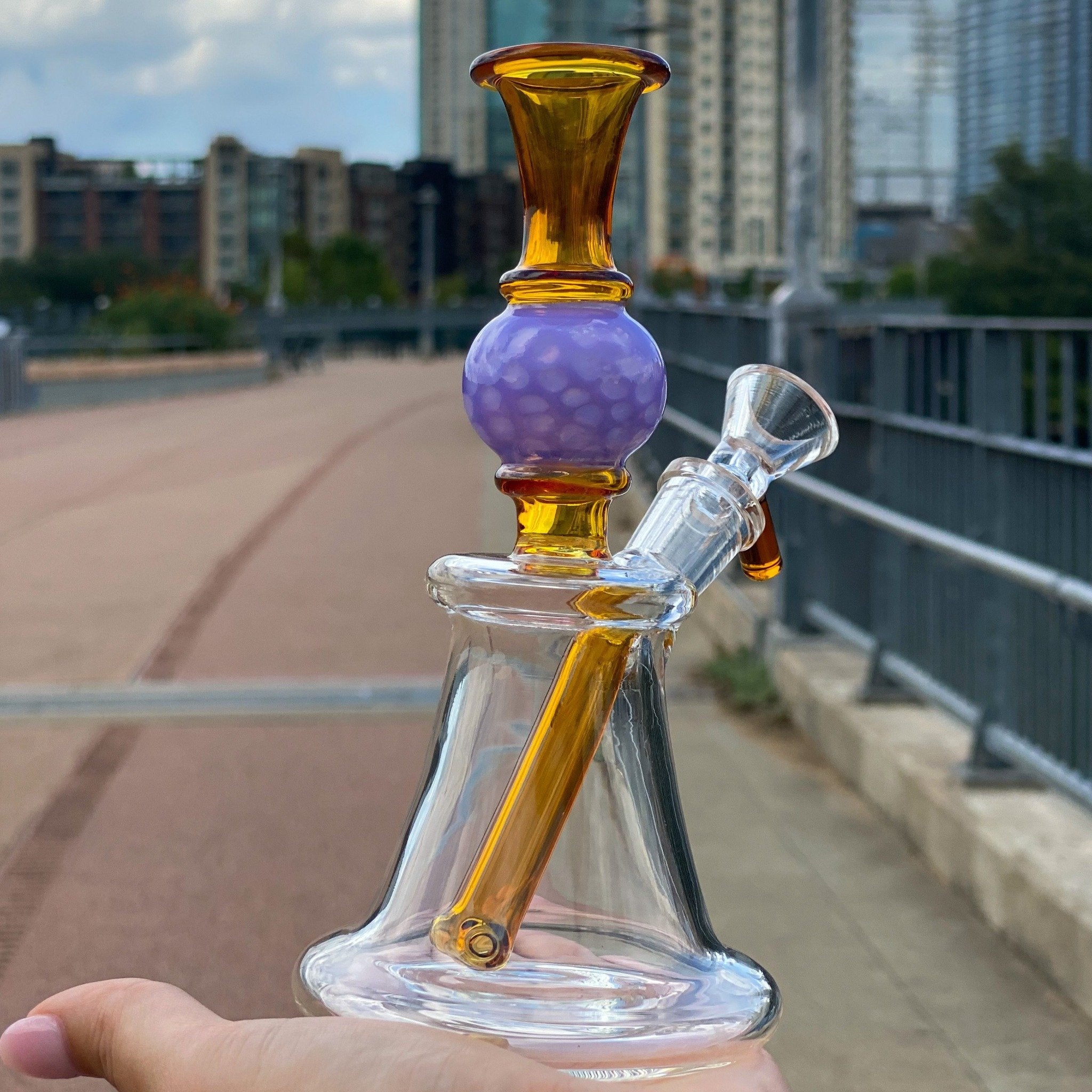 The Bugler Bong - 8in - Image 2