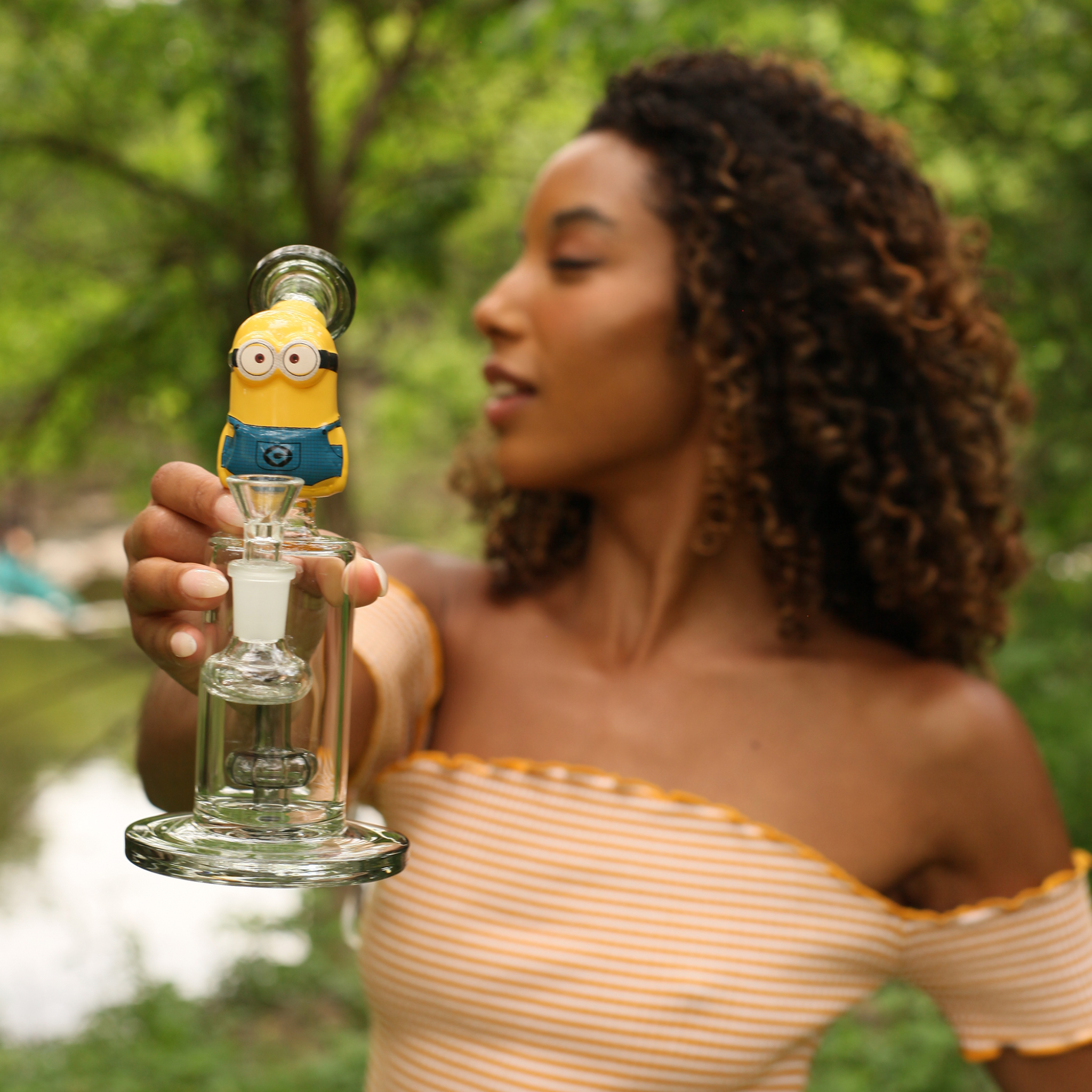 The Cartoon Bobble Bong - 8 inches water bong - Image 13