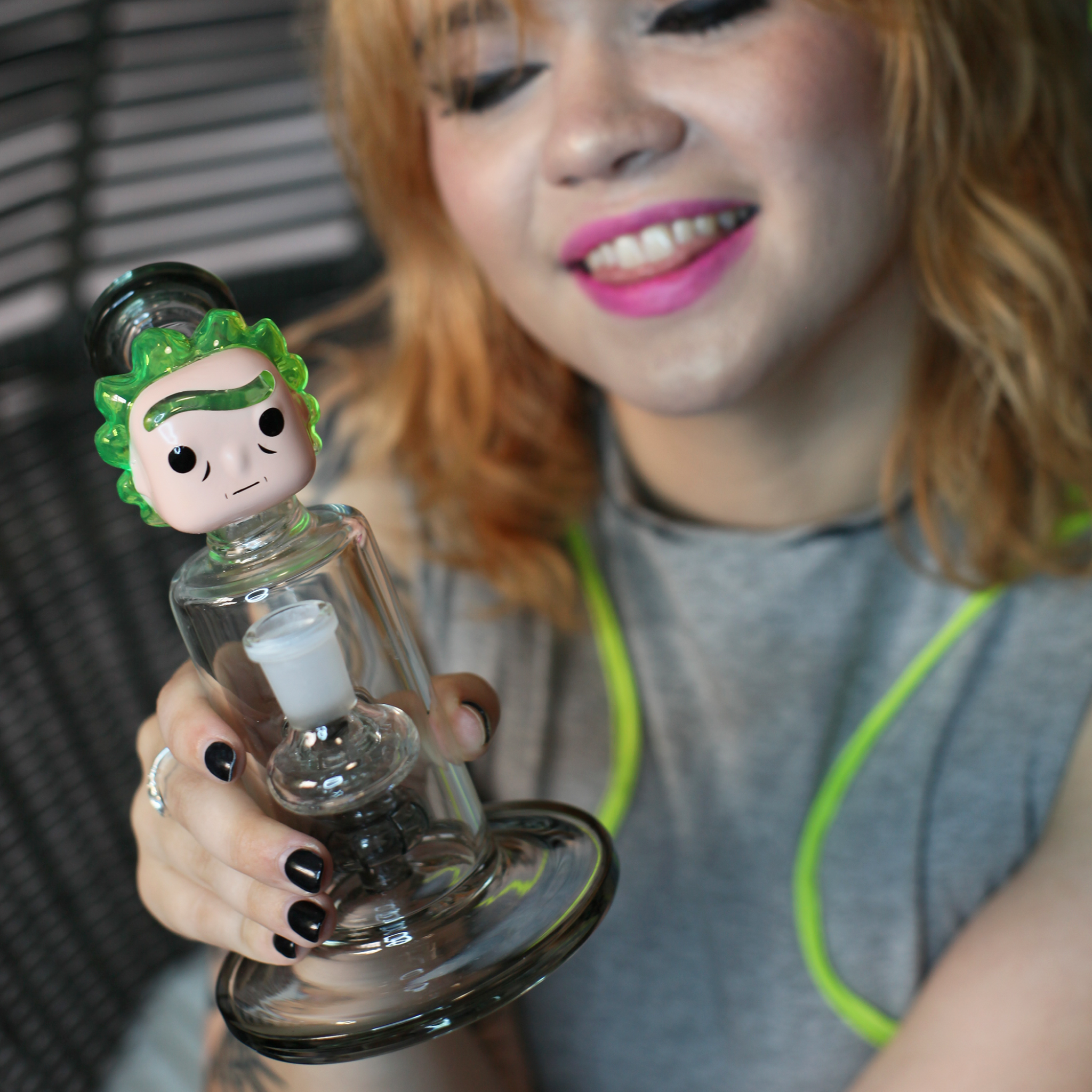 The Cartoon Bobble Bong - 8 inches water bong - Image 3