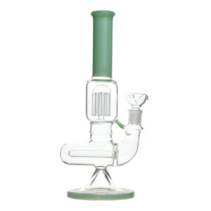 The Chariot 2 Tone Percolator Bong - 14 inches