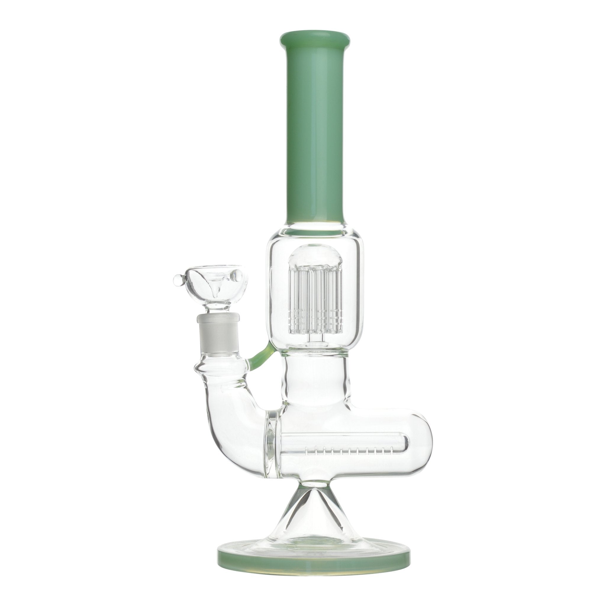 The Chariot 2 Tone Percolator Bong - 14 inches - Image 6