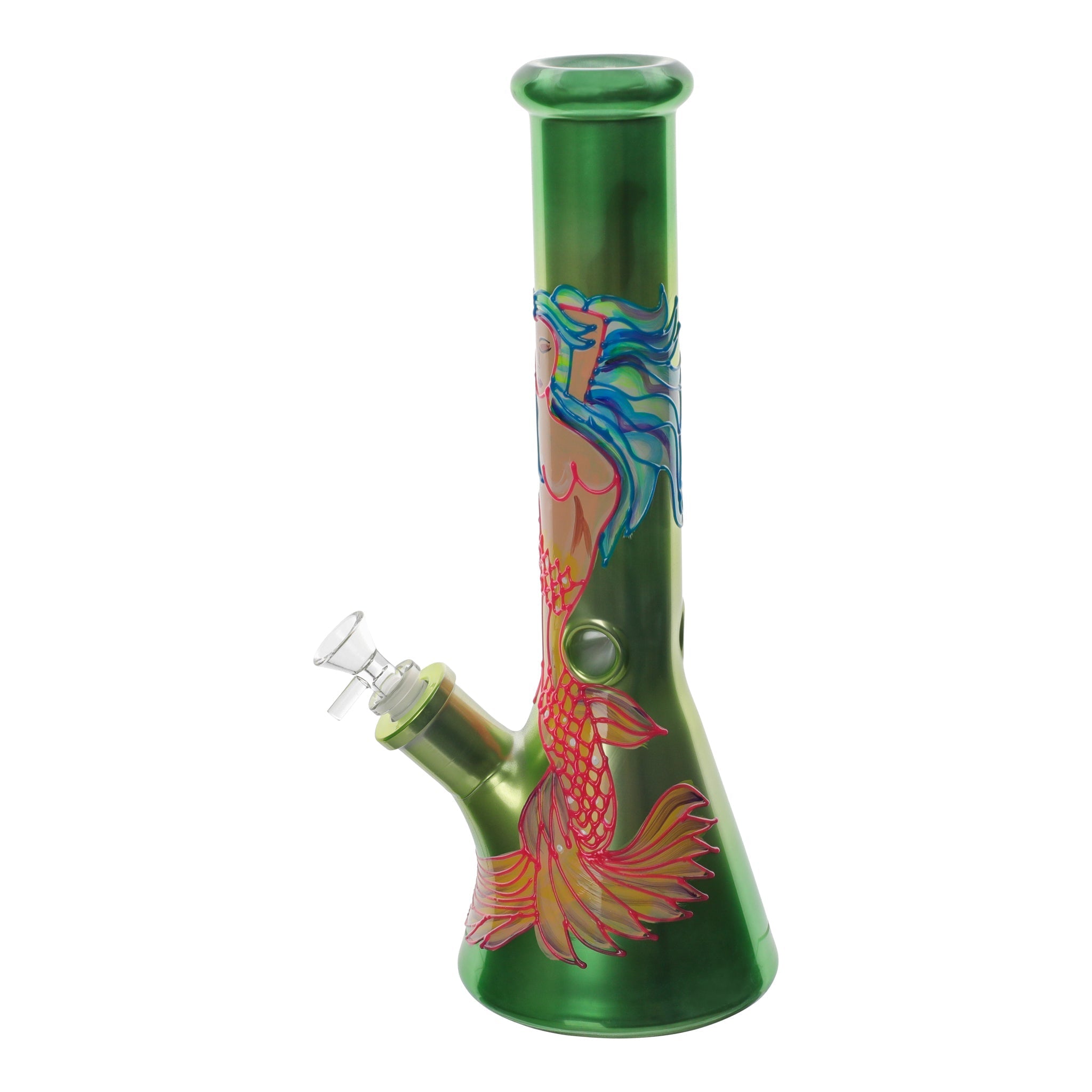 The Glowing Graphic Beaker Bong - 14in - Image 4