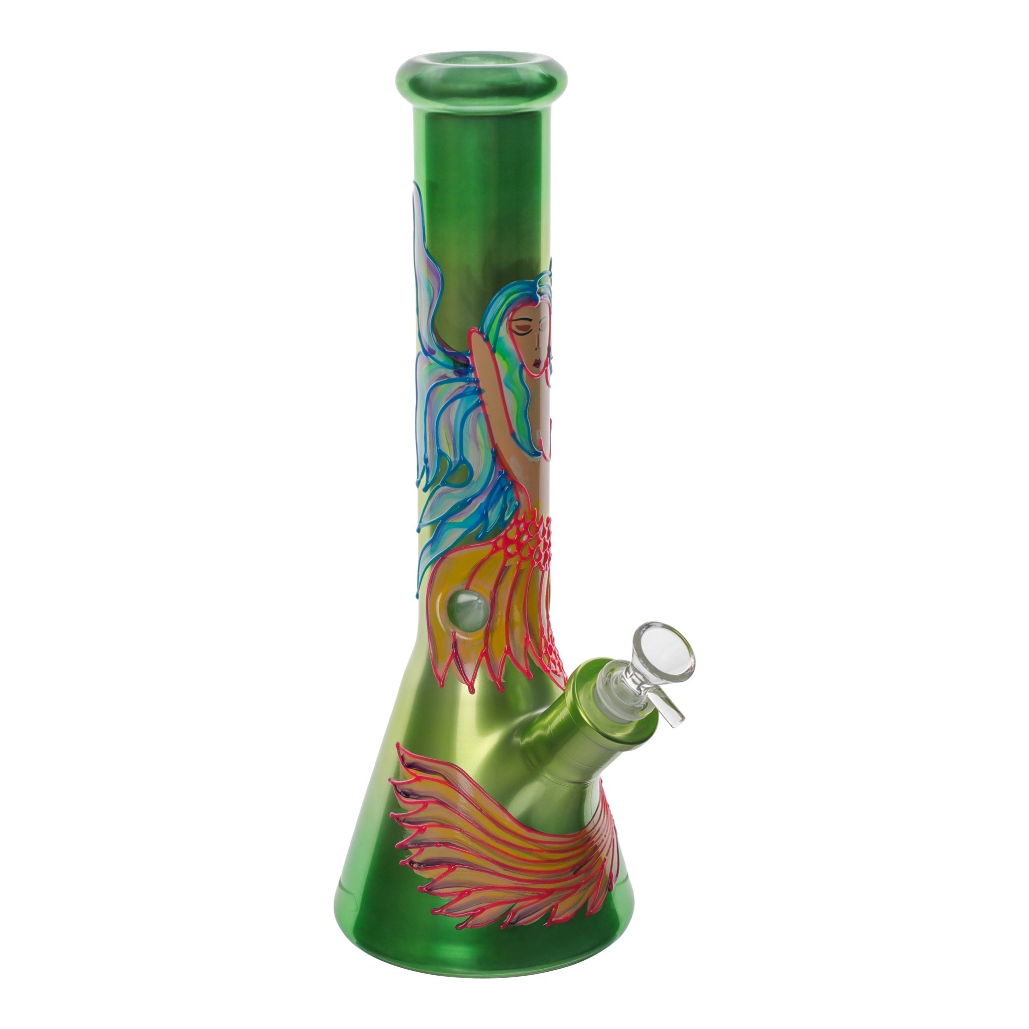 The Glowing Graphic Beaker Bong - 14in - Image 5