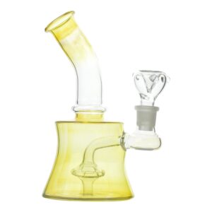 The Golden Glisten Bong - 9in