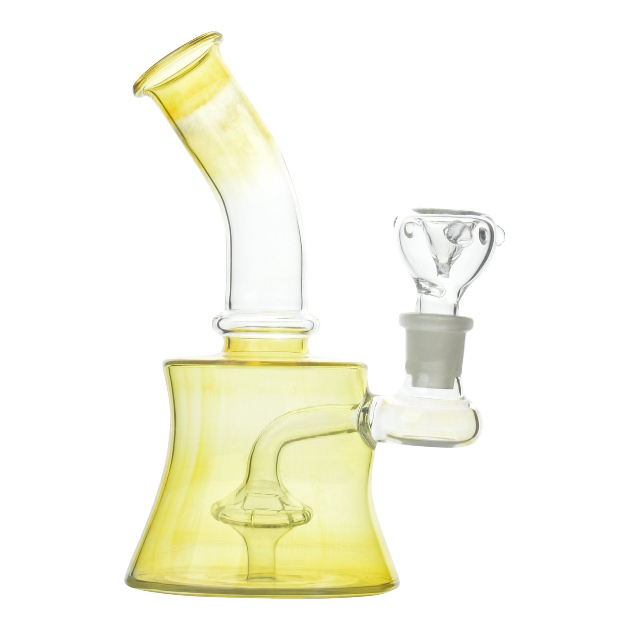 The Golden Glisten Bong - 9in