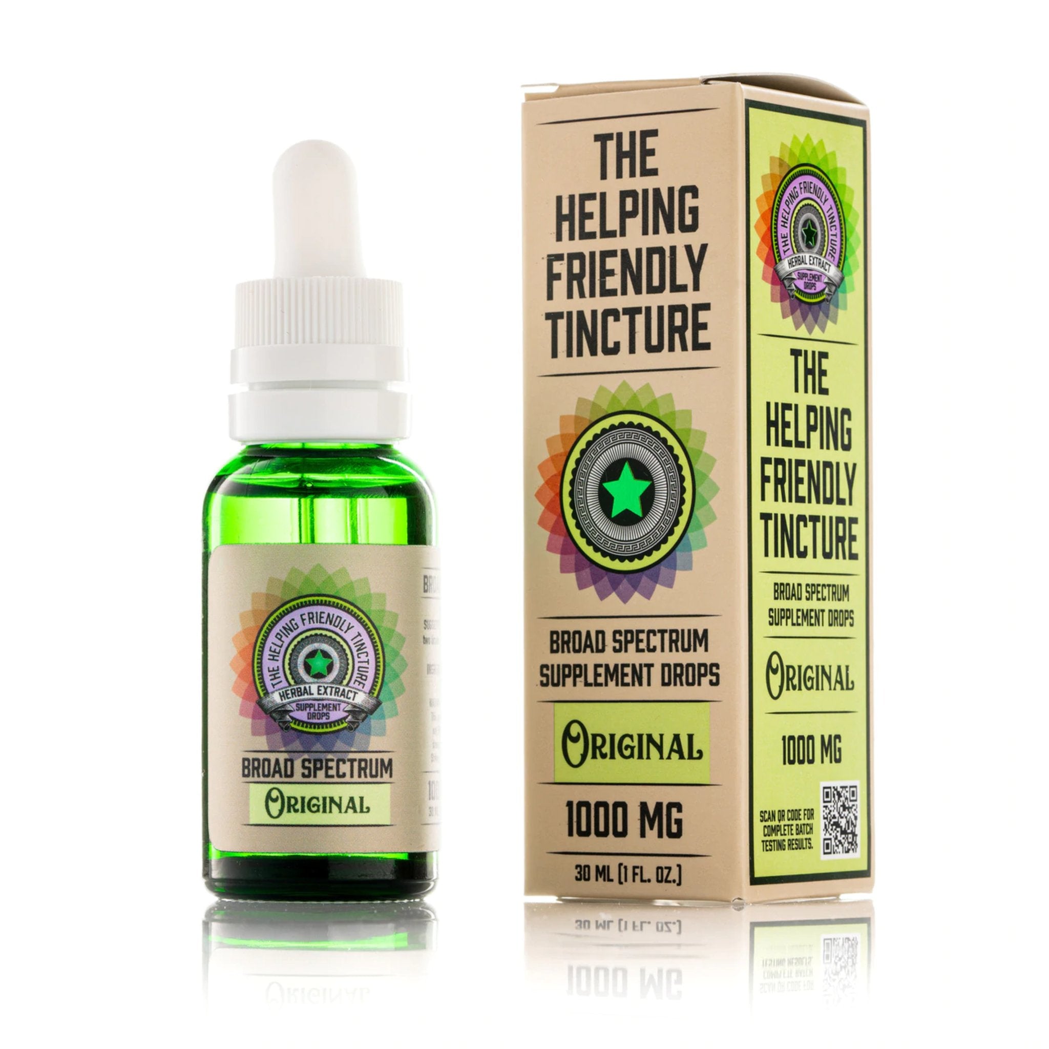 The Helping Friendly Broad Spectrum Tincture - 1000mg - Image 3