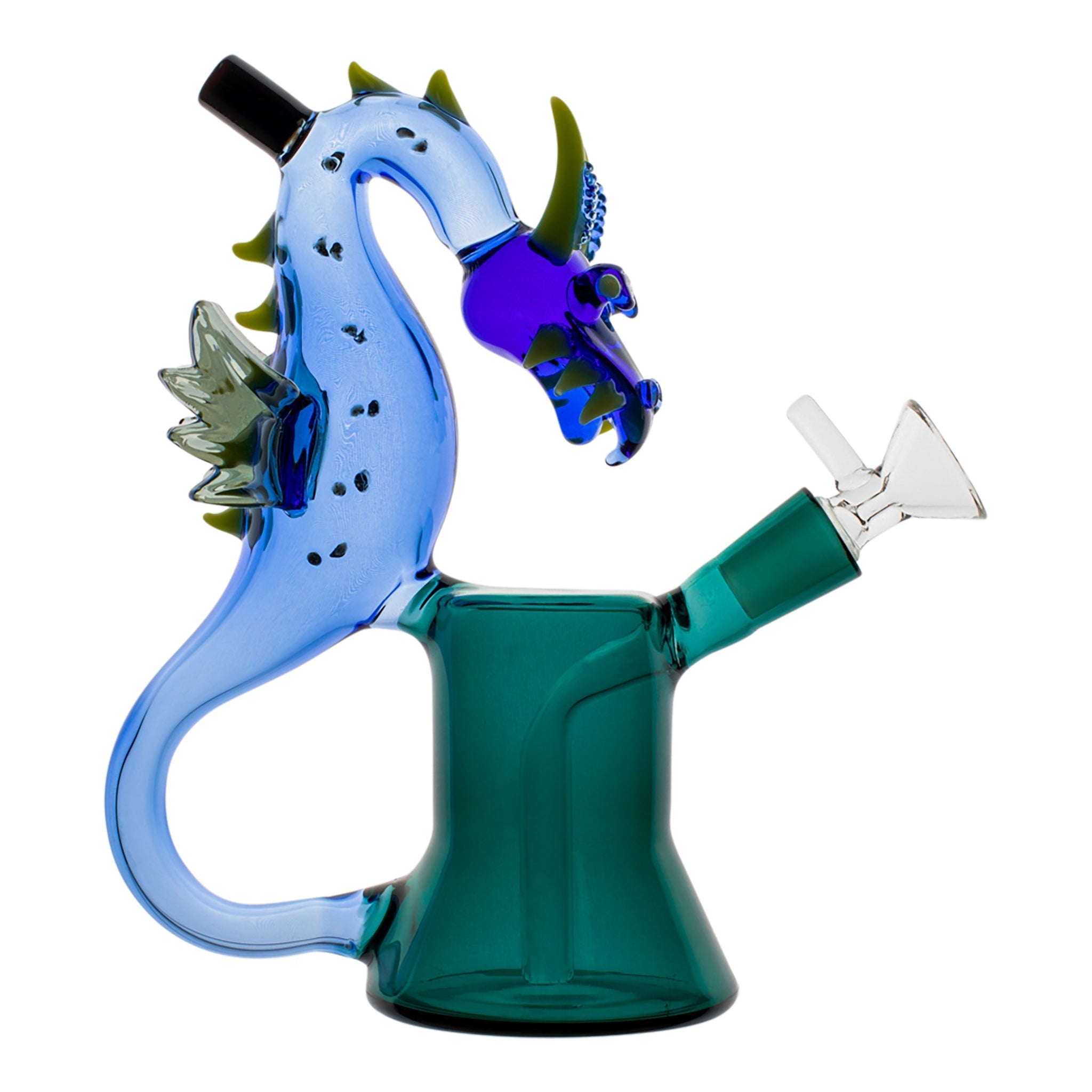 The Sea Dragon Bubbler Bong - 7in - Image 3
