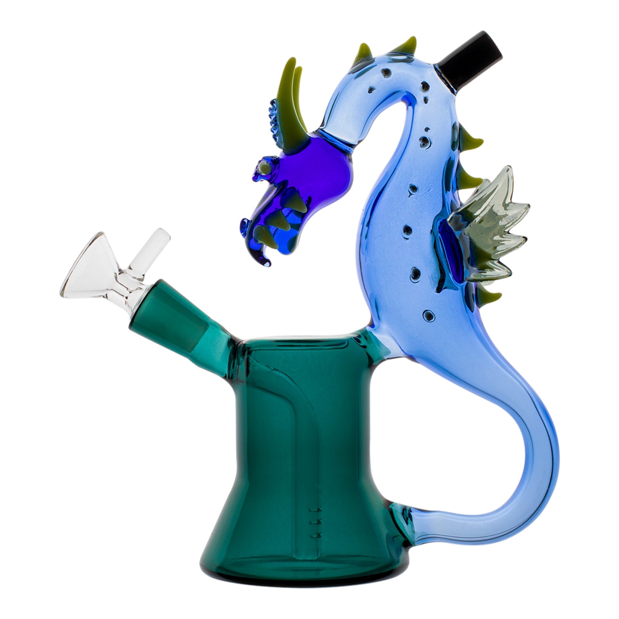 The Sea Dragon Bubbler Bong - 7in - Image 5