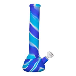The Squeaky Silicone Beaker Bong - 13in