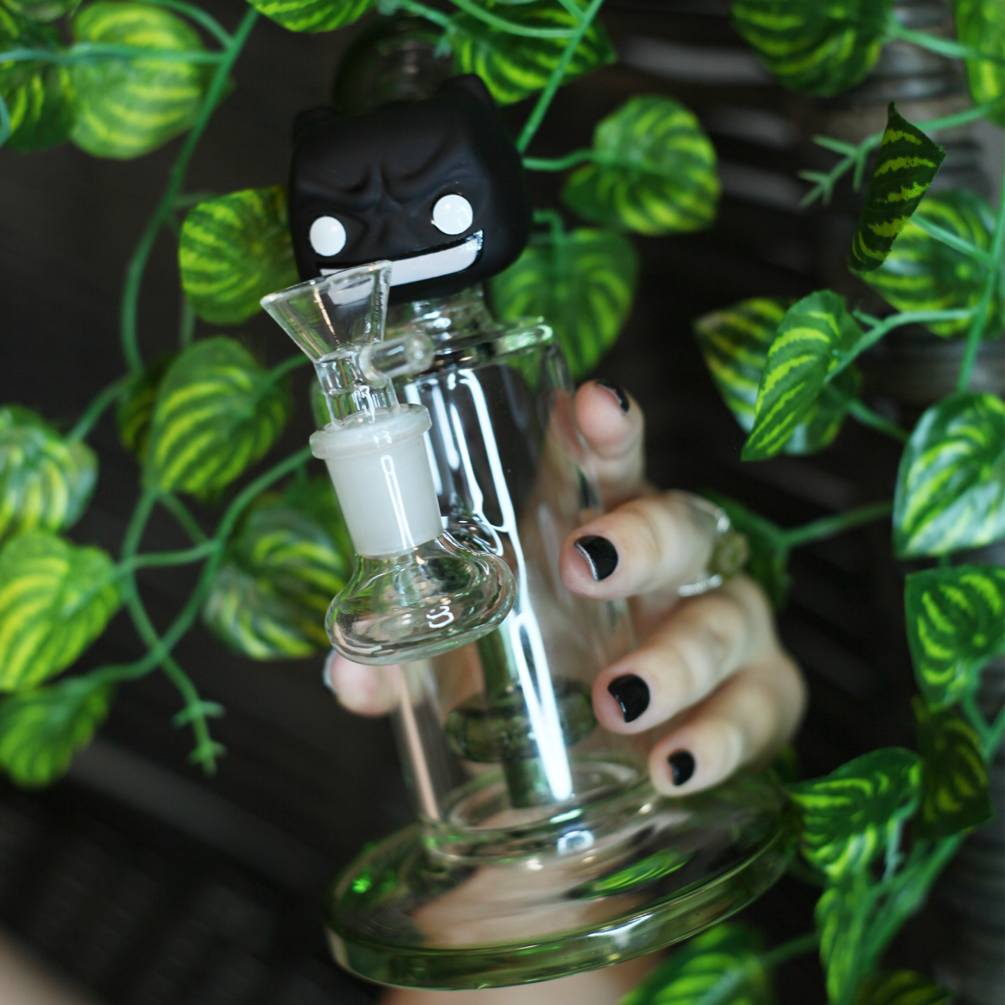 The Super Hero Bobble Bong - 8 inches glass bong - Image 11