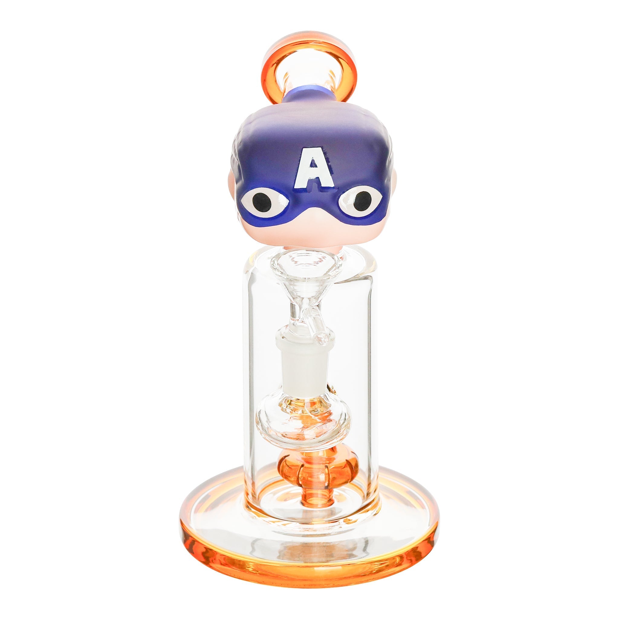 The Super Hero Bobble Bong - 8 inches glass bong - Image 3