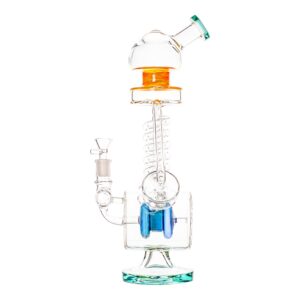 The Yo-Yo Helix Percolator Bong - 14in
