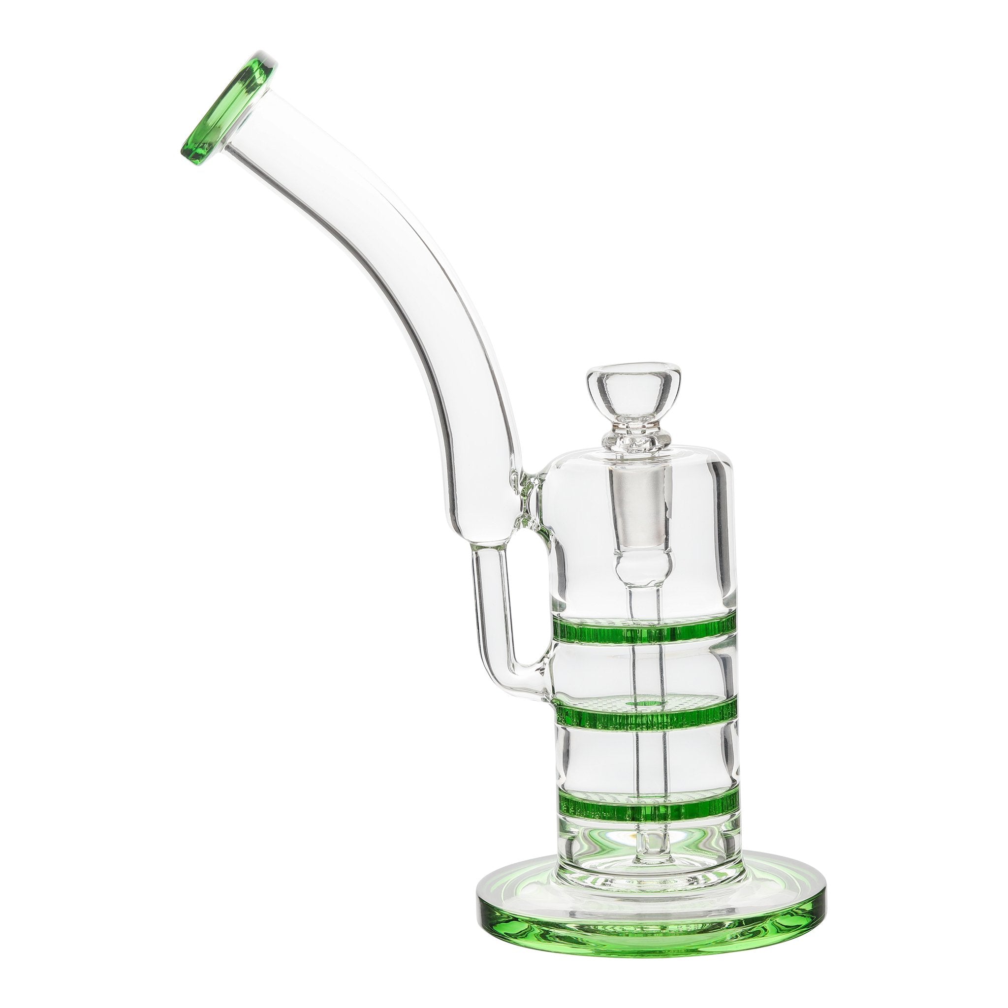 Three Ply Perc Bong - 10in - Image 3