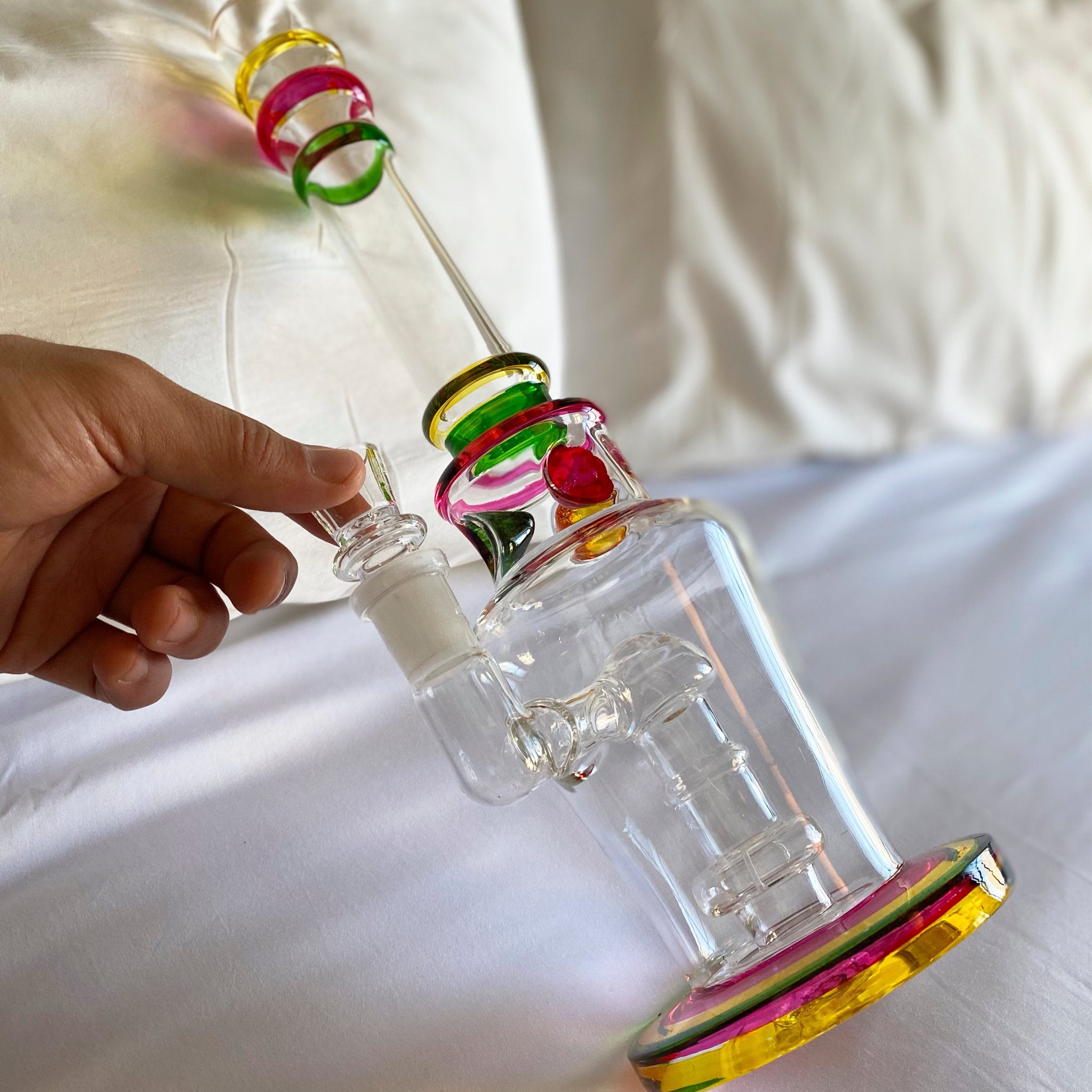 Three-Ring Circus Bong - 13in - Image 2