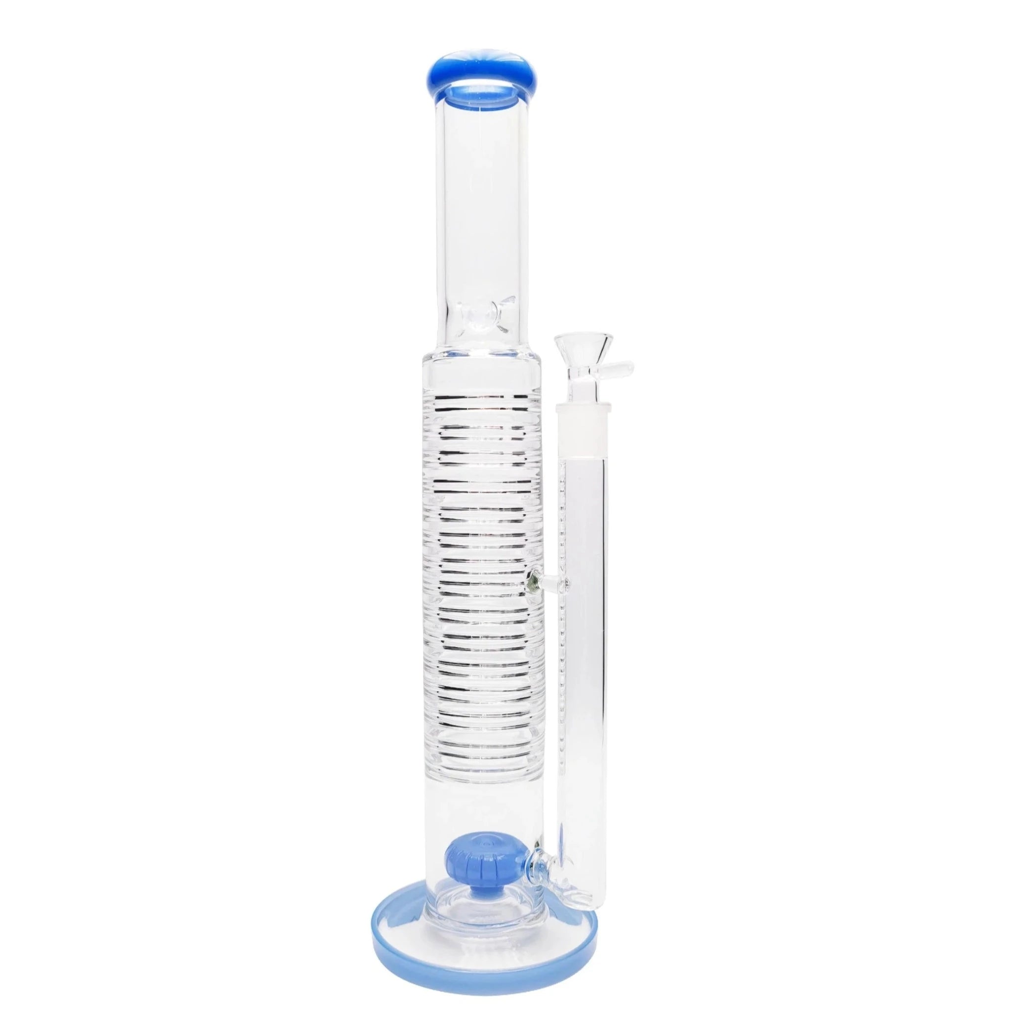 Tinted Tower Straight Tube Bong - 18in