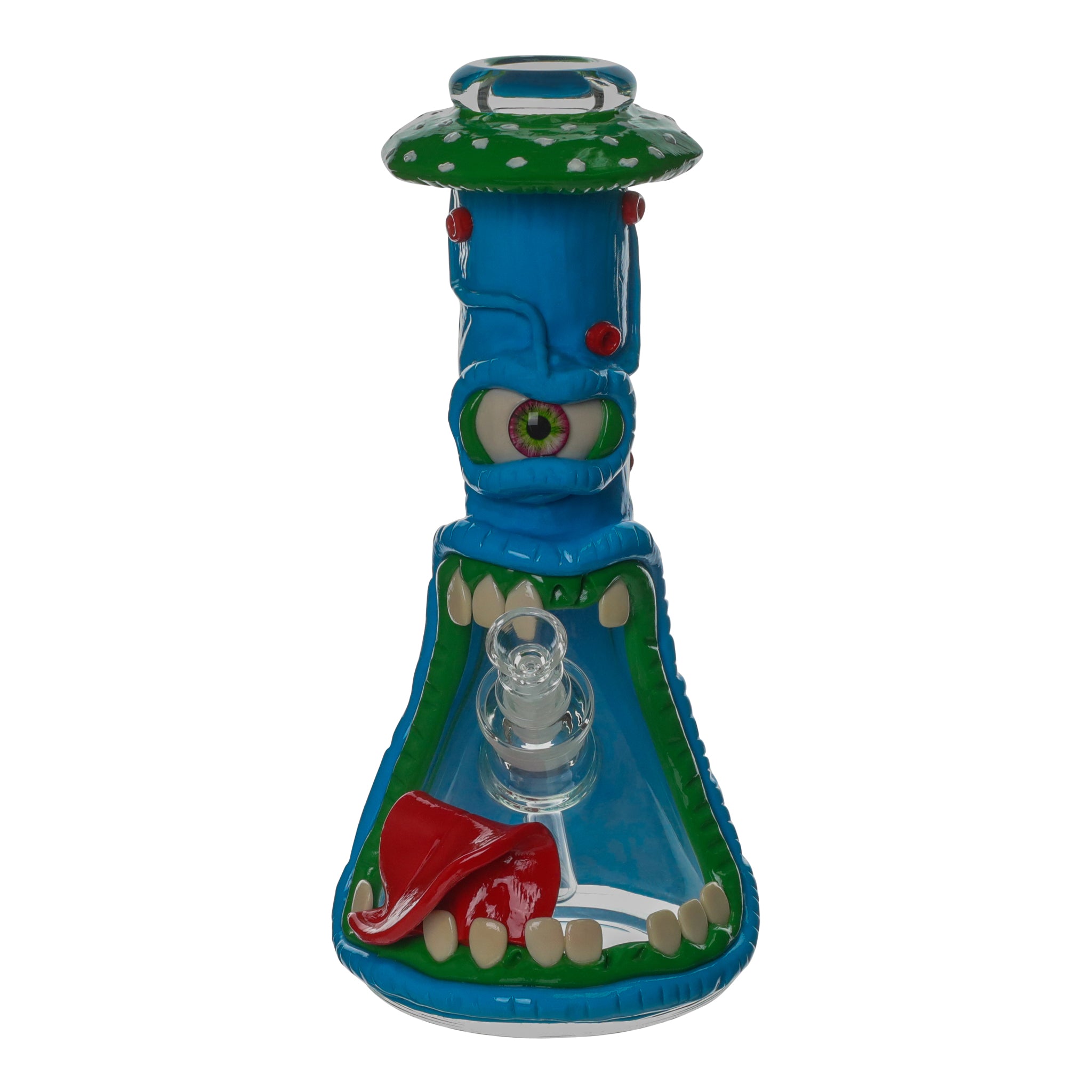 Toadstool Monster Bong - 13in - Image 6