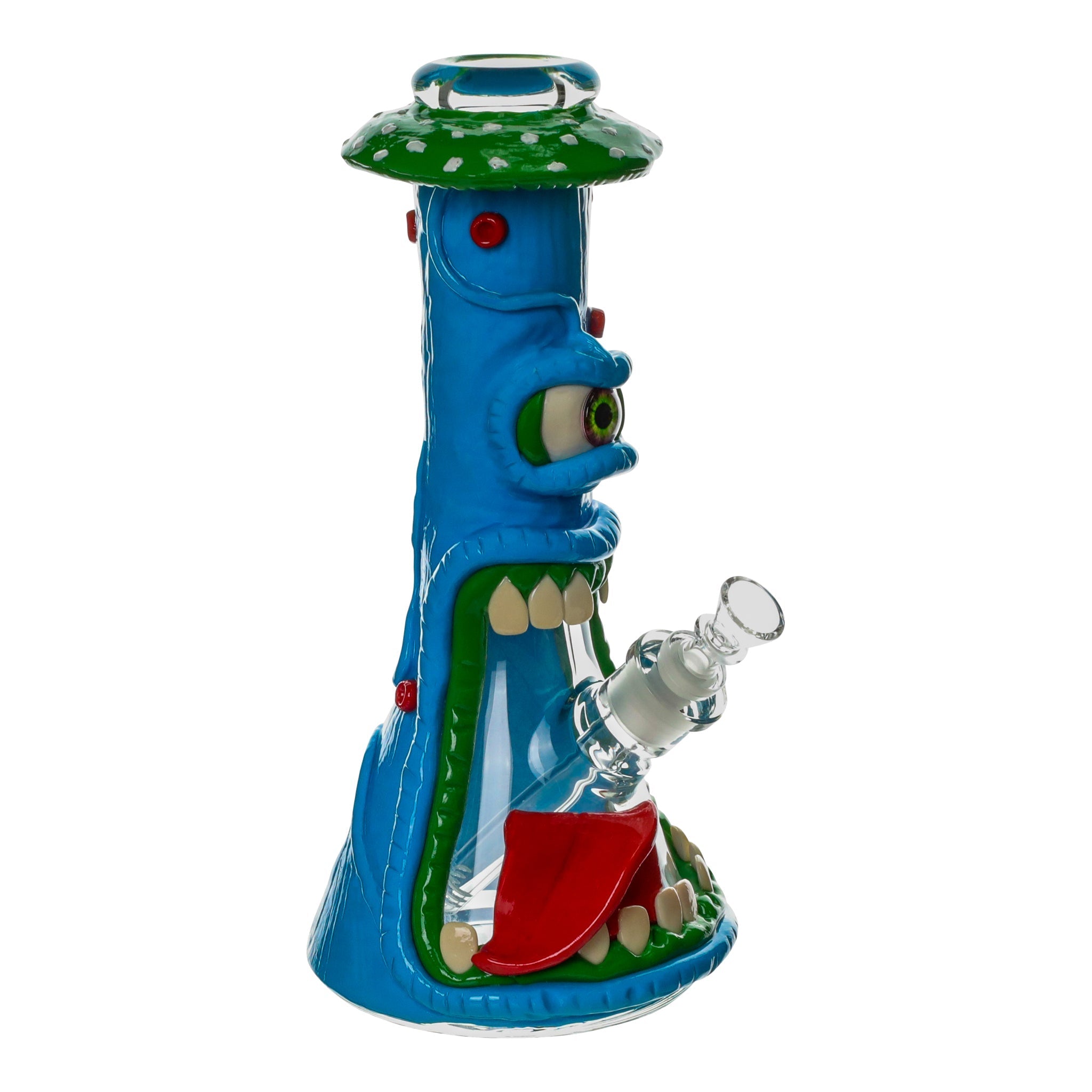 Toadstool Monster Bong - 13in - Image 7