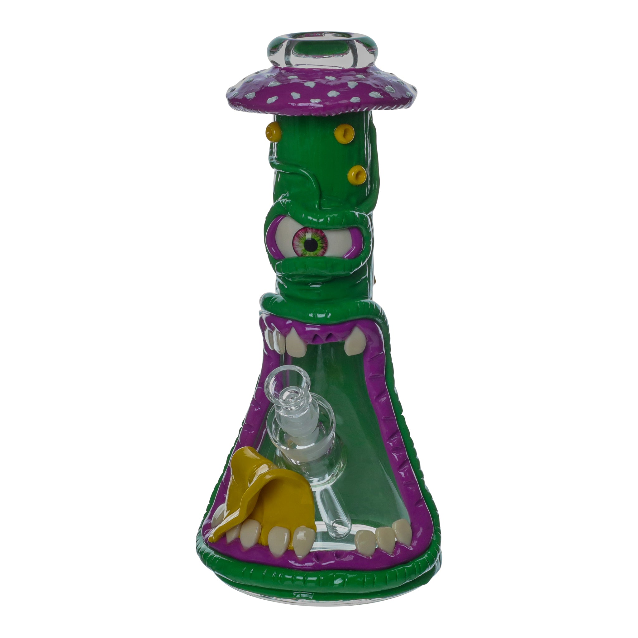 Toadstool Monster Bong - 13in - Image 11
