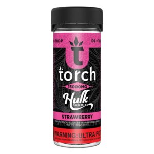 Torch Hulk Strawberry Gummies - 15000mg