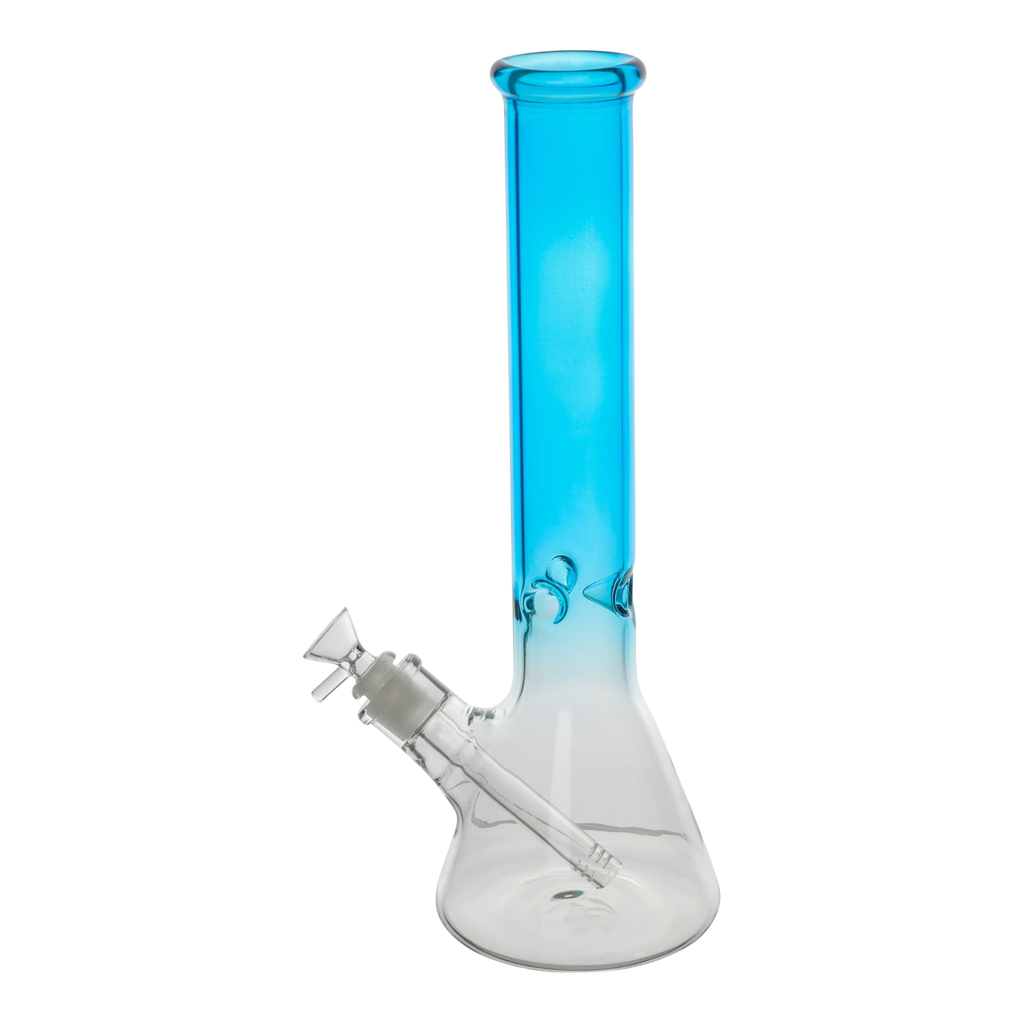Translucent Tube Beaker Bong - 14in - Image 2