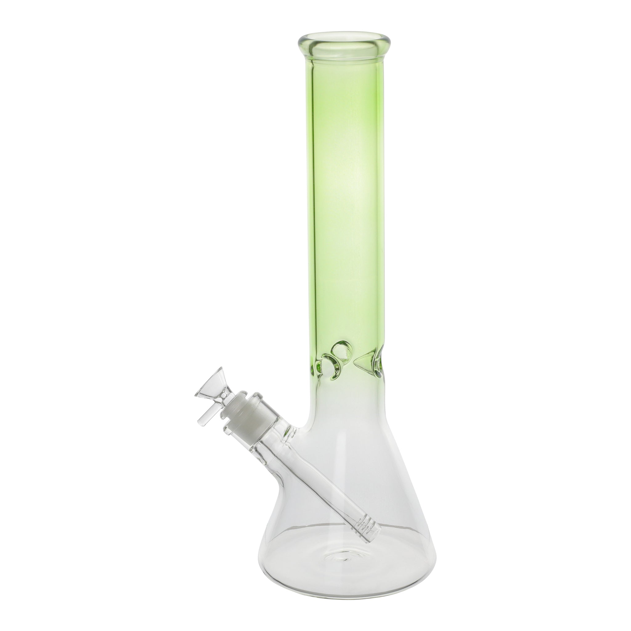 Translucent Tube Beaker Bong - 14in - Image 3