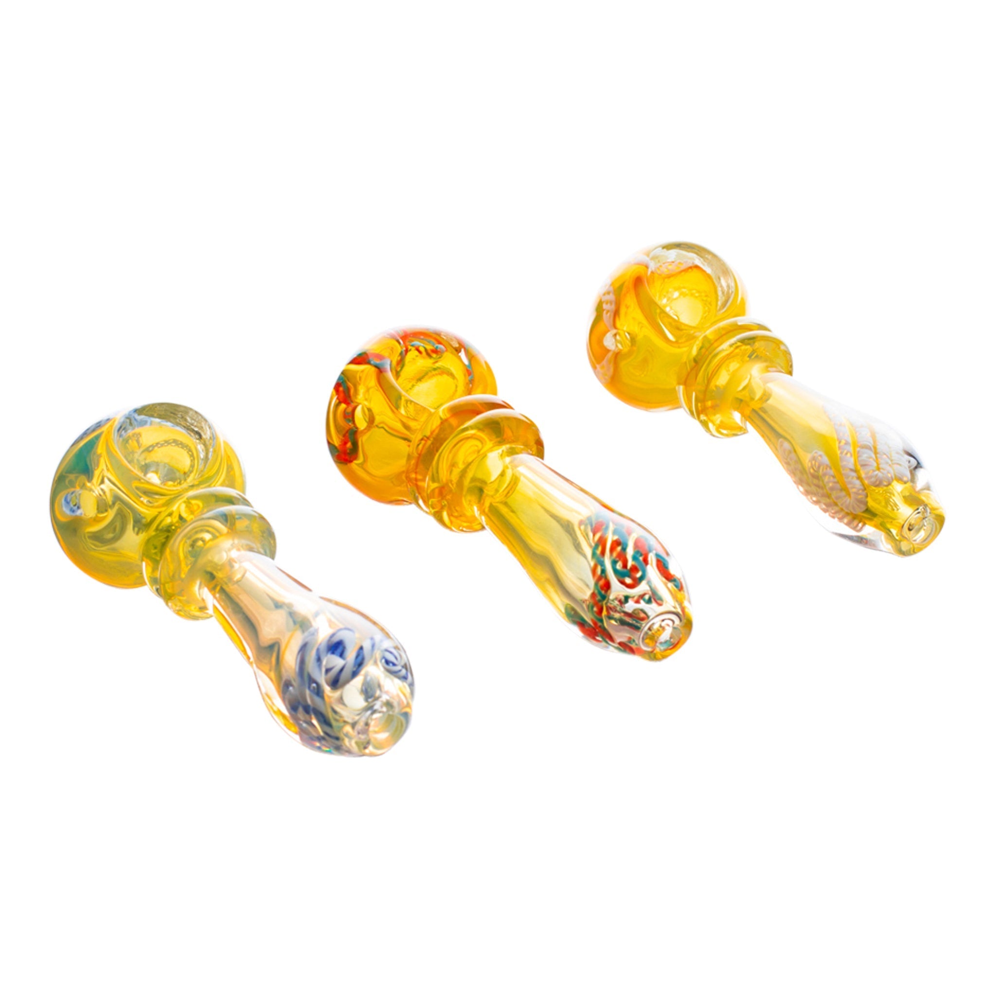 Tri Grip Glass Pipe - 5in - Image 2
