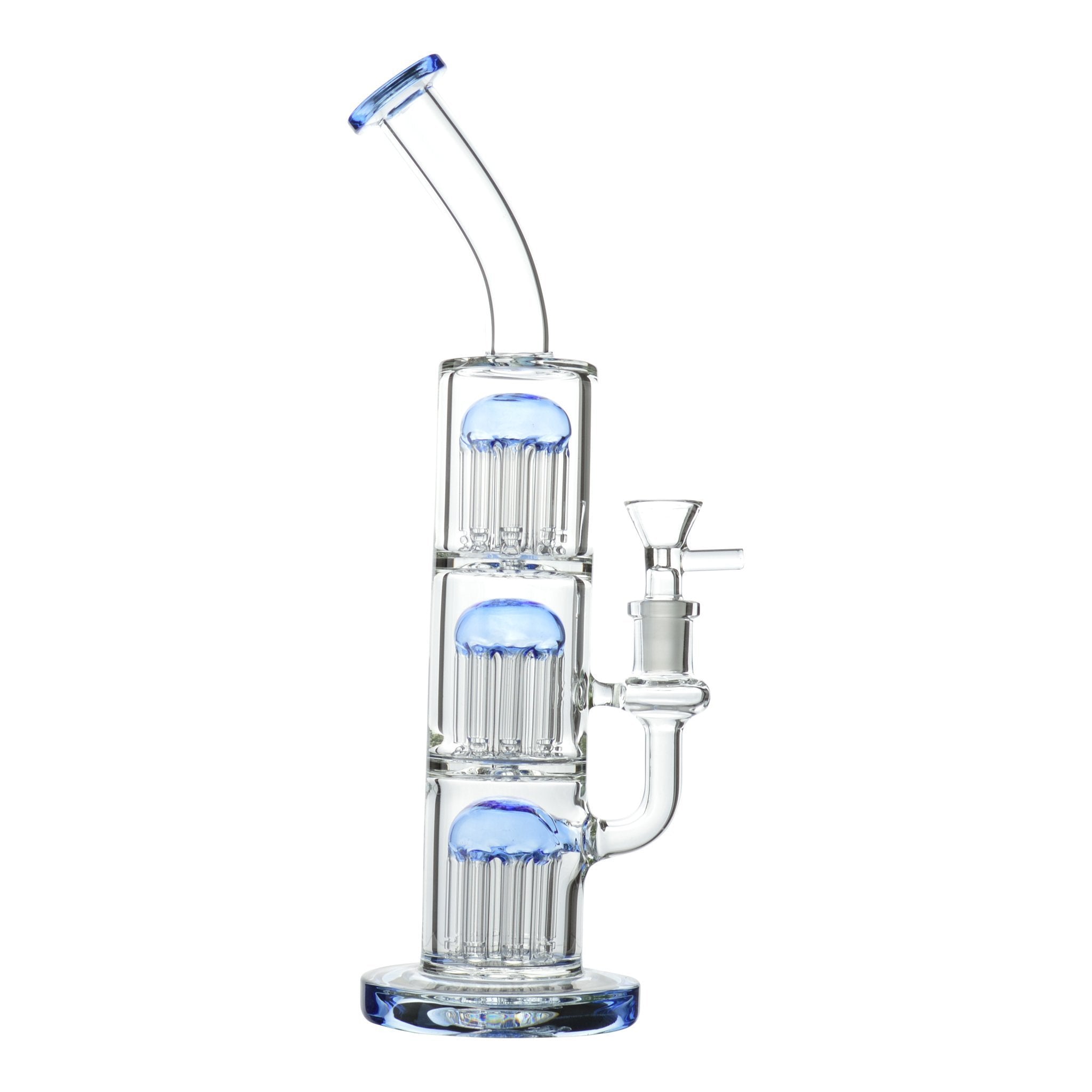 Triple Barrel Bong - 15in - Image 2