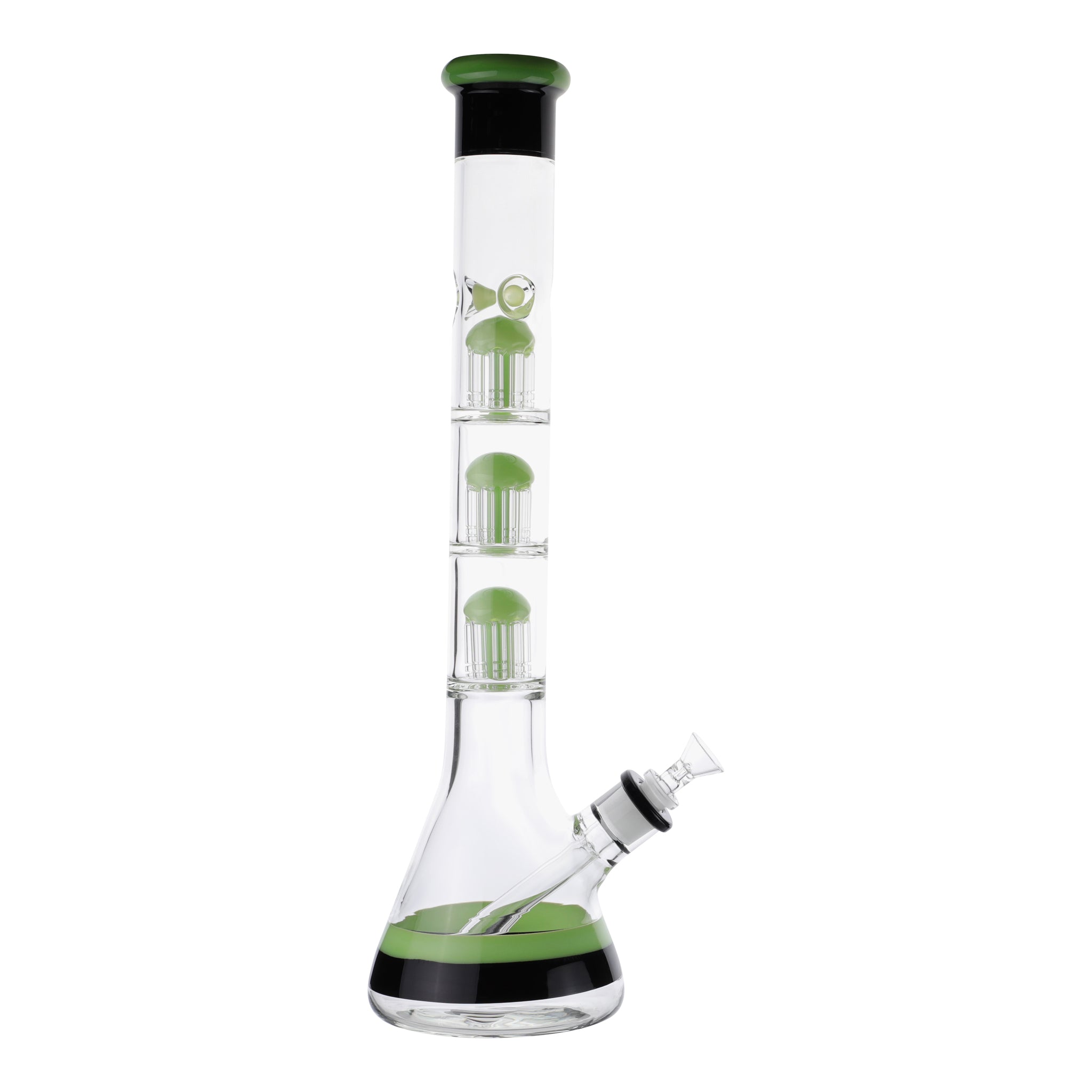 Triple Dipped Tree Perc Bong - 18in - Image 3