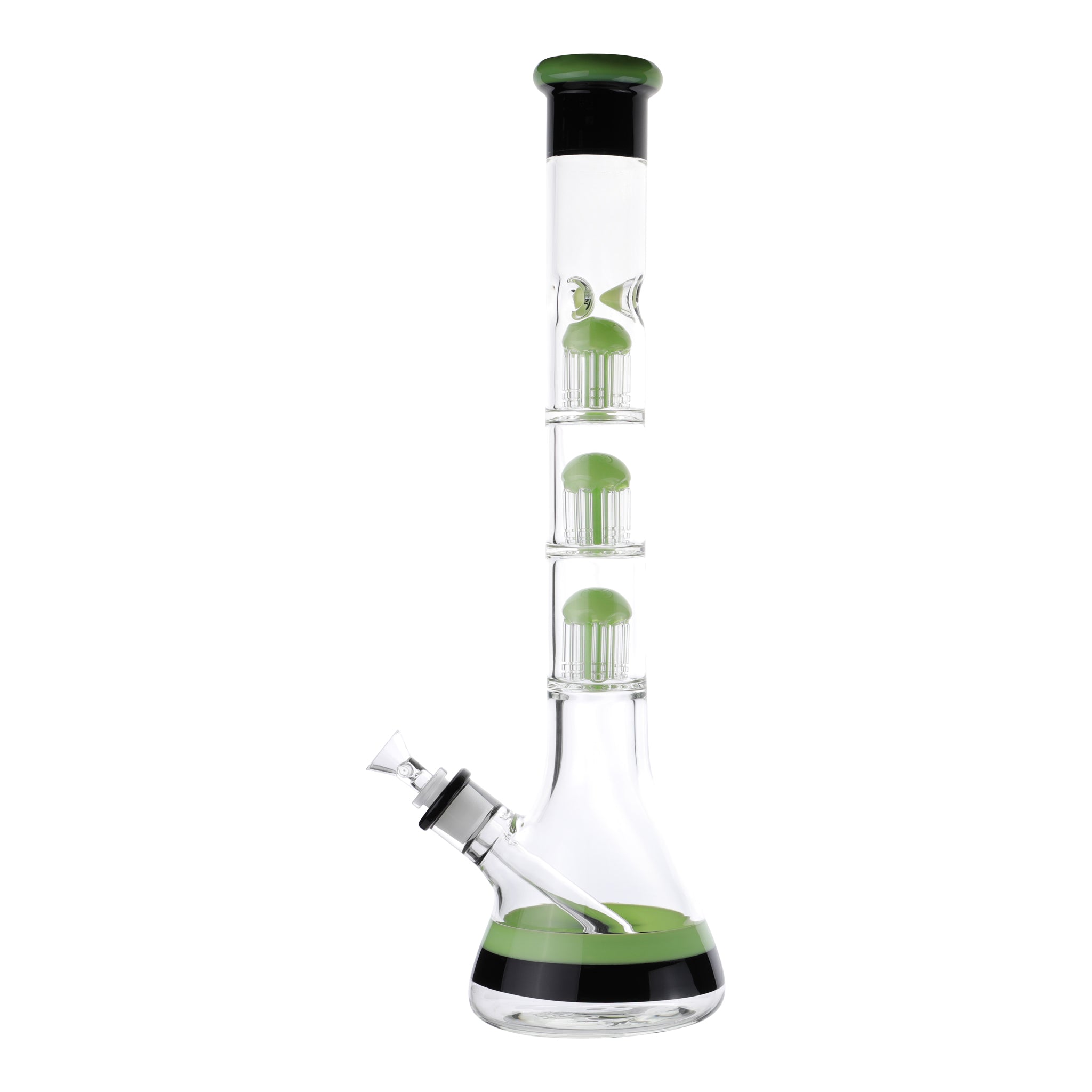 Triple Dipped Tree Perc Bong - 18in - Image 2