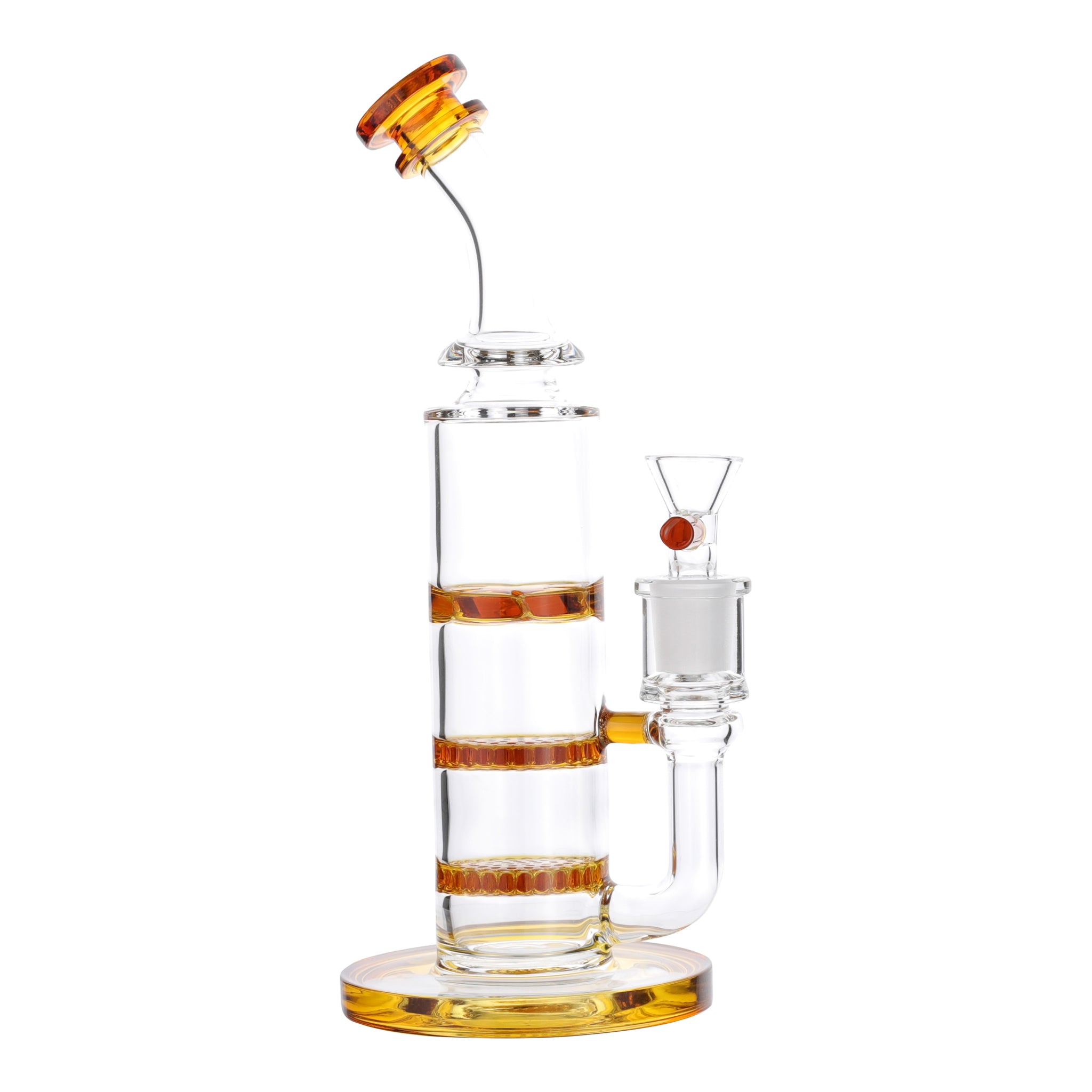 Triple Disc Jockey Bong - 8in - Image 7