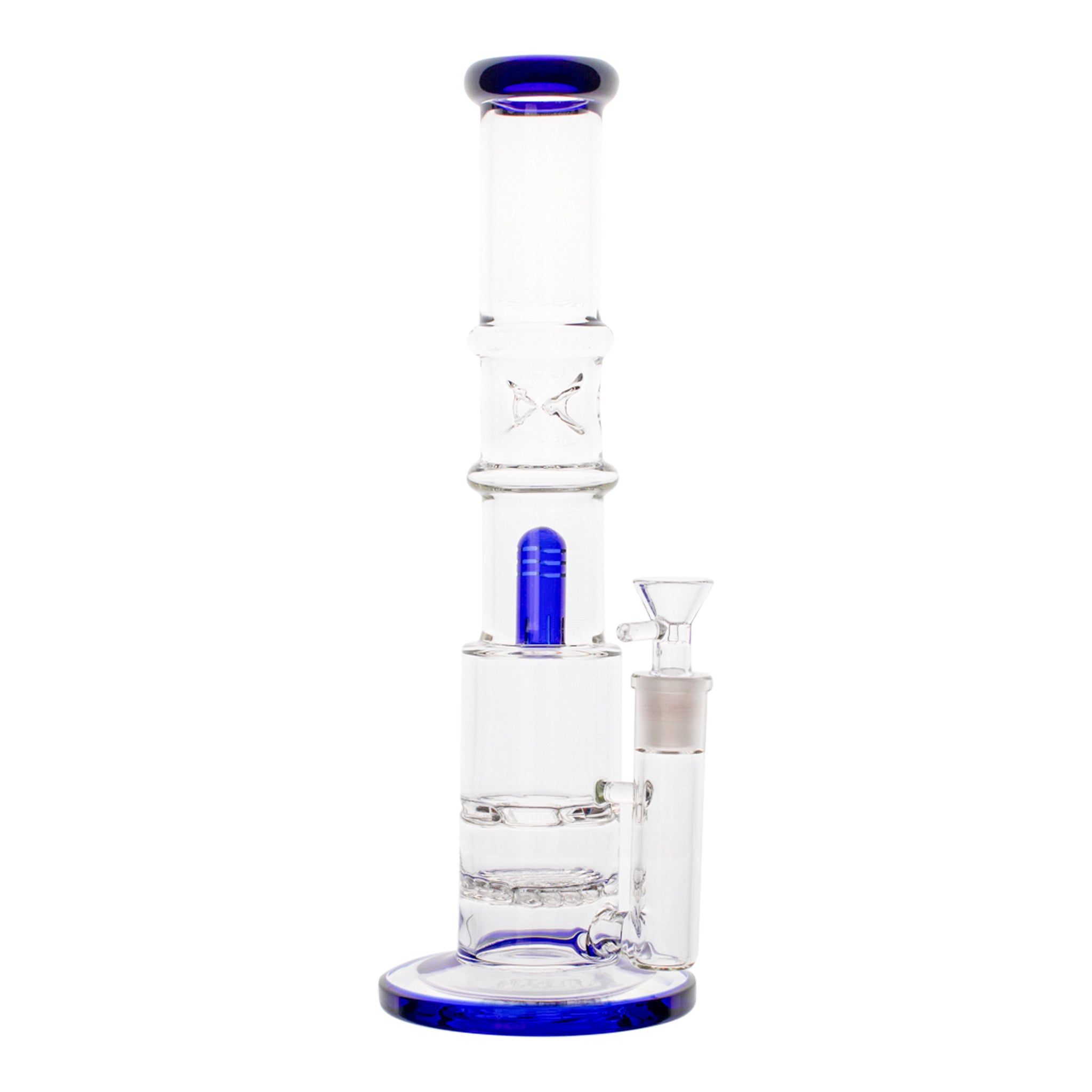 Triple Level Disc Perc Bong - 12in - Image 3