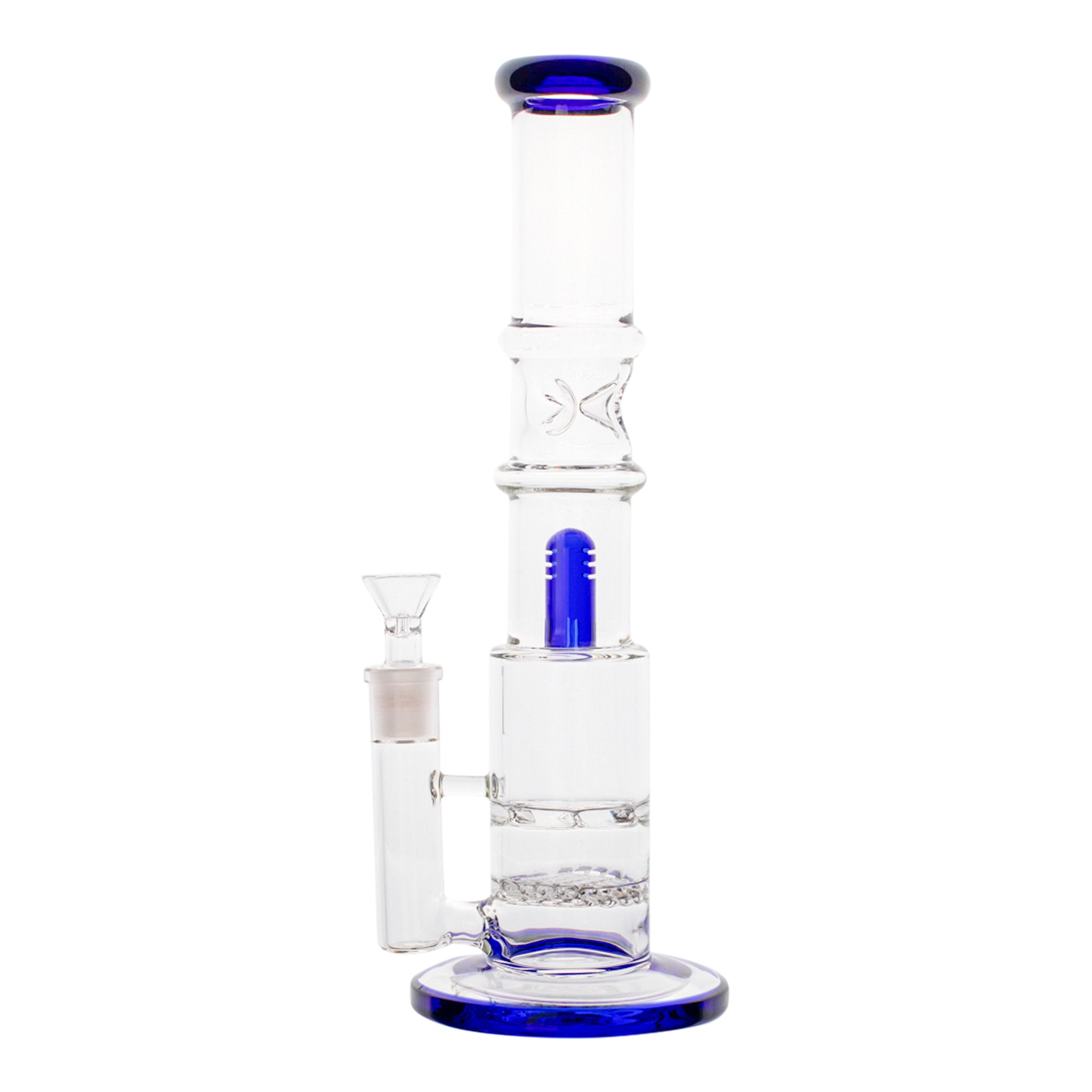 Triple Level Disc Perc Bong - 12in - Image 4