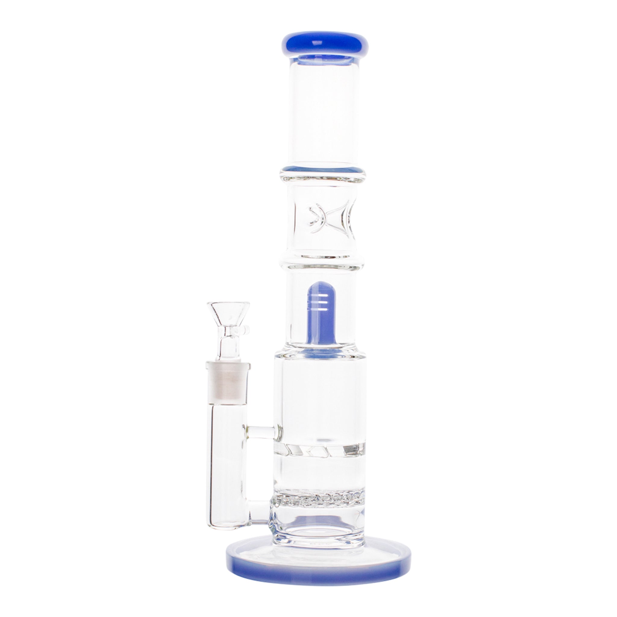 Triple Level Disc Perc Bong - 12in - Image 7