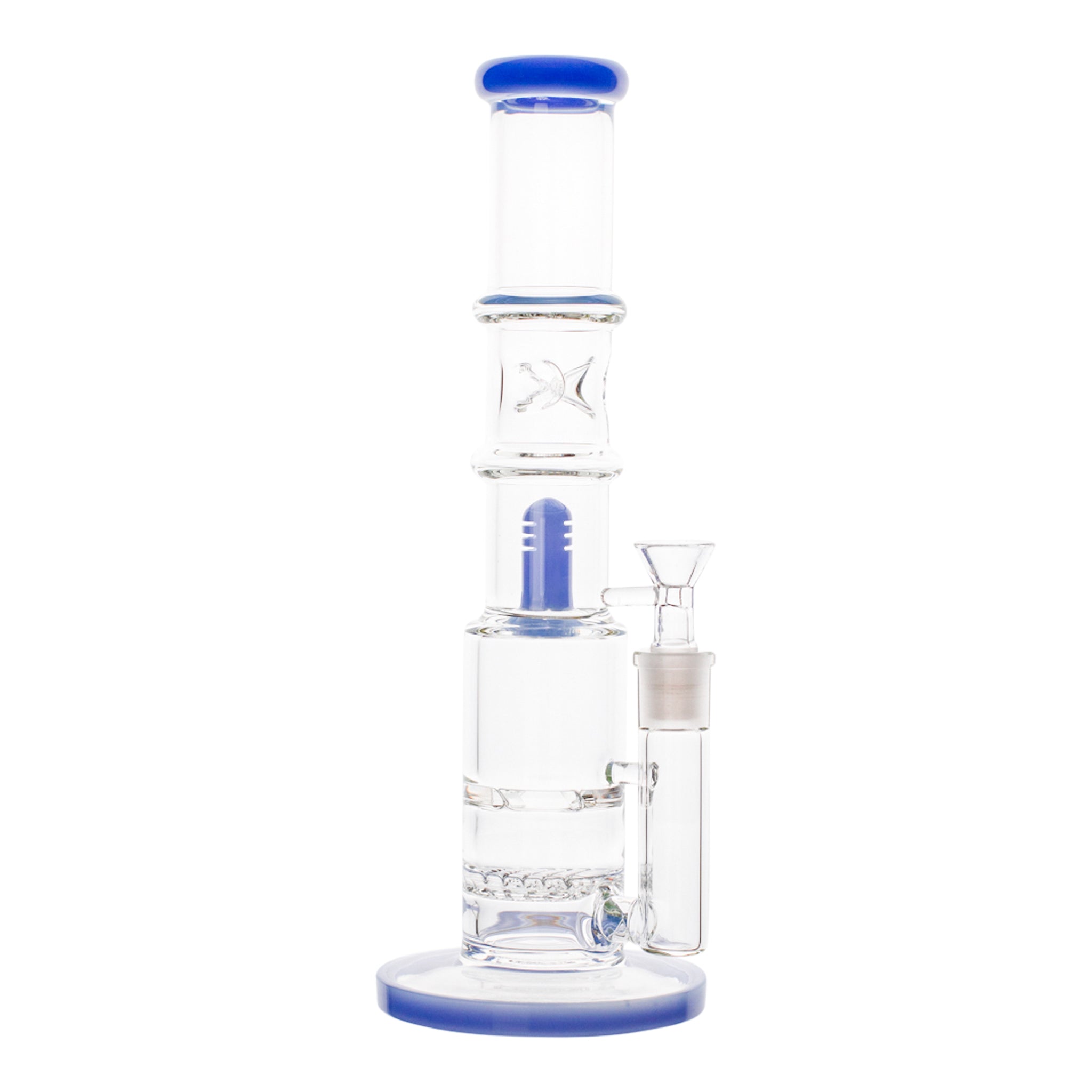 Triple Level Disc Perc Bong - 12in