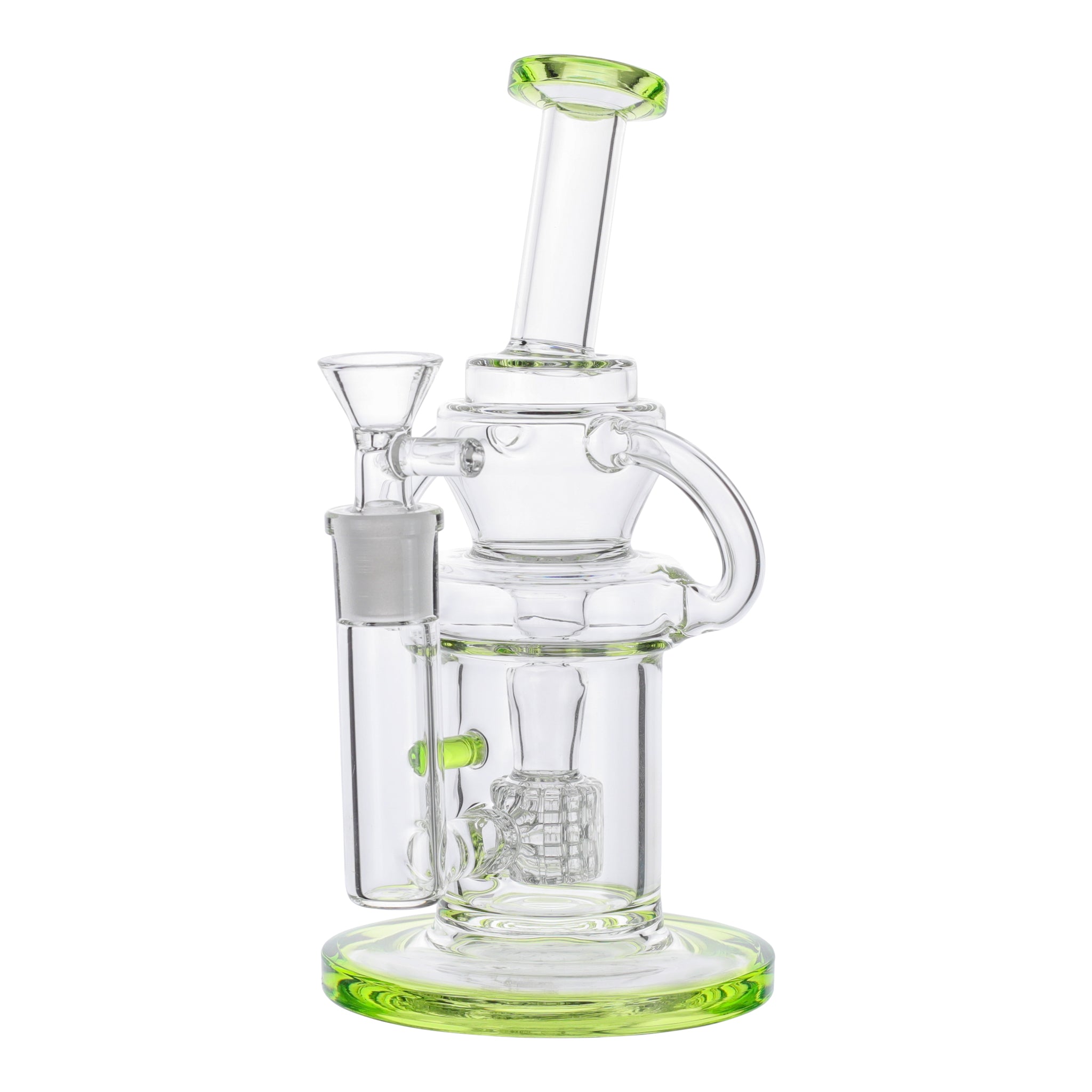 Tube Tied Matrix Perc Bong - 10in