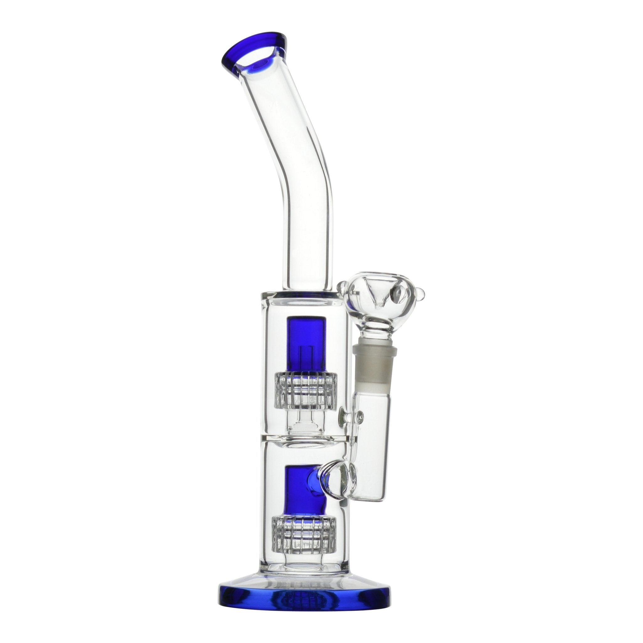 Twin Matrix Chamber Bong - 12in - Image 2