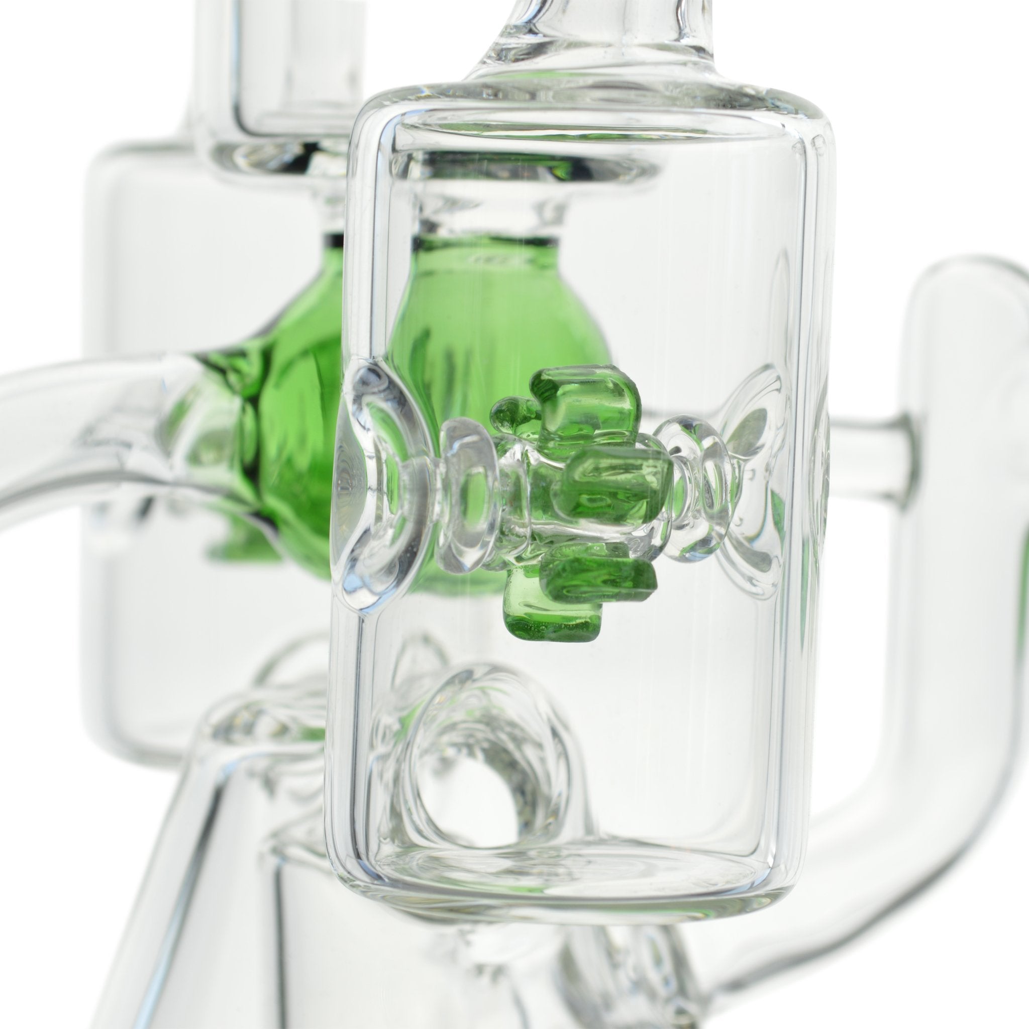 Twin Paddle Bong - 10in - Image 4